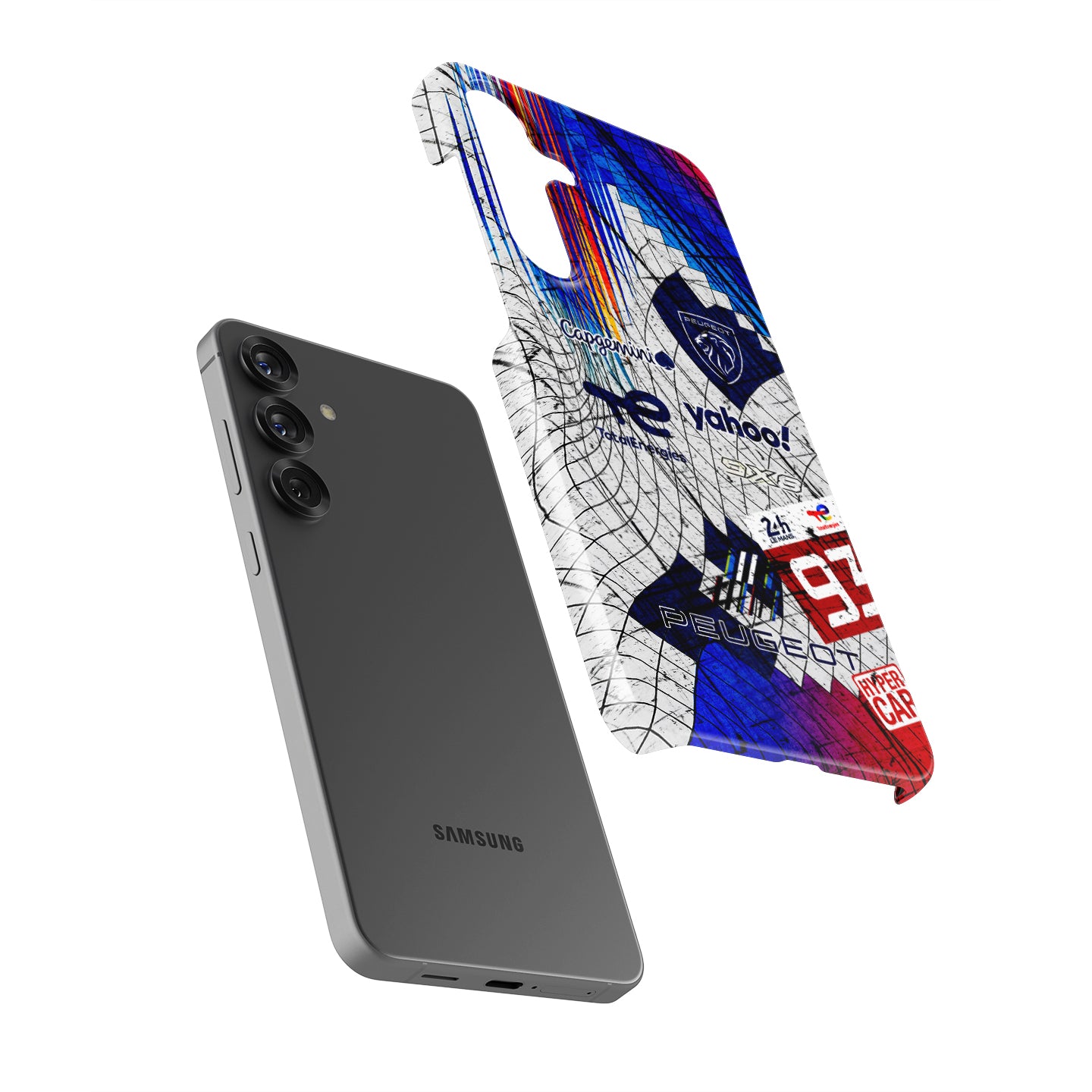 Peugeot 9X8 Le Mans 100th Anniversary Samsung Case – Race-Worn Hypercar Edition | DIZZY CASE