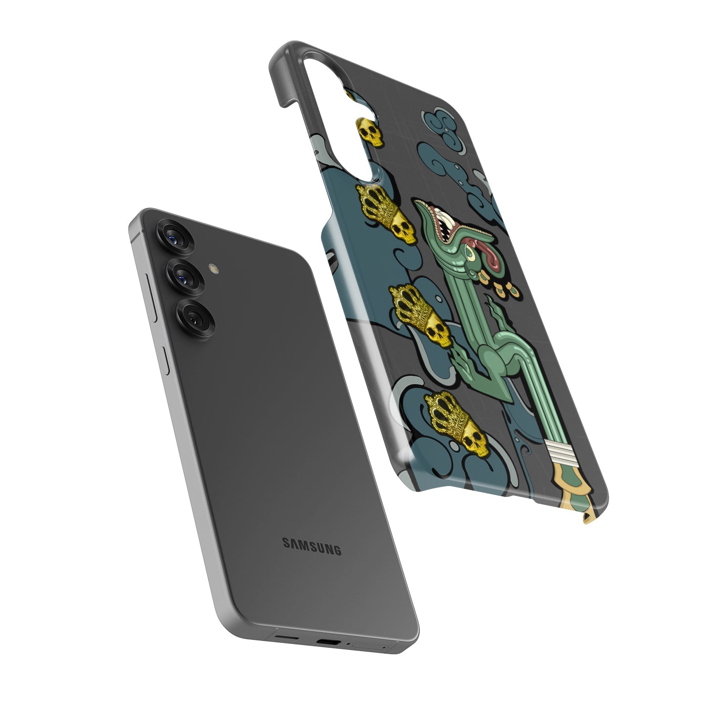 AK-47 Fire Serpent x4 Crown (Foil) Stickers CS:GO Phone Case for Samsung Galaxy | Premium Protection & Style