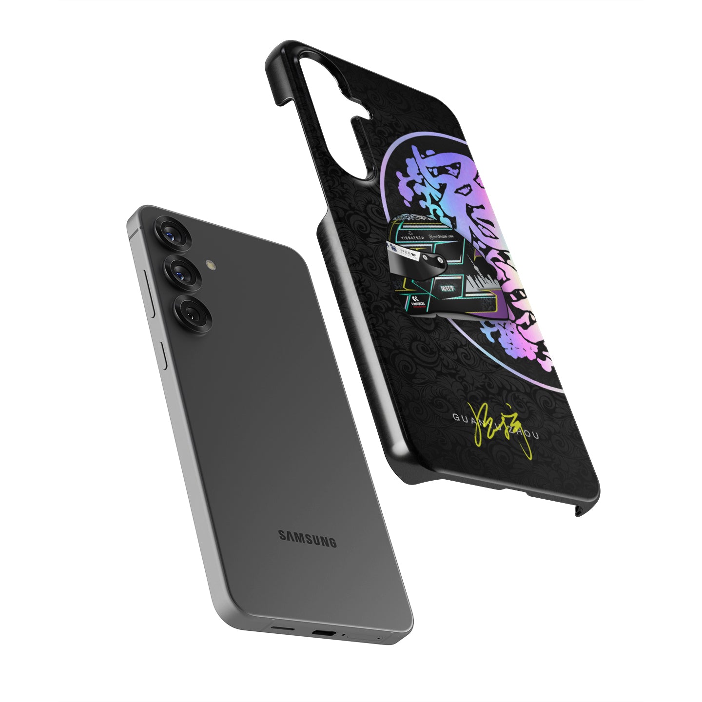 F1 2024 Iconic Zhou Helmet Design Samsung Galaxy Case | DIZZY CASE