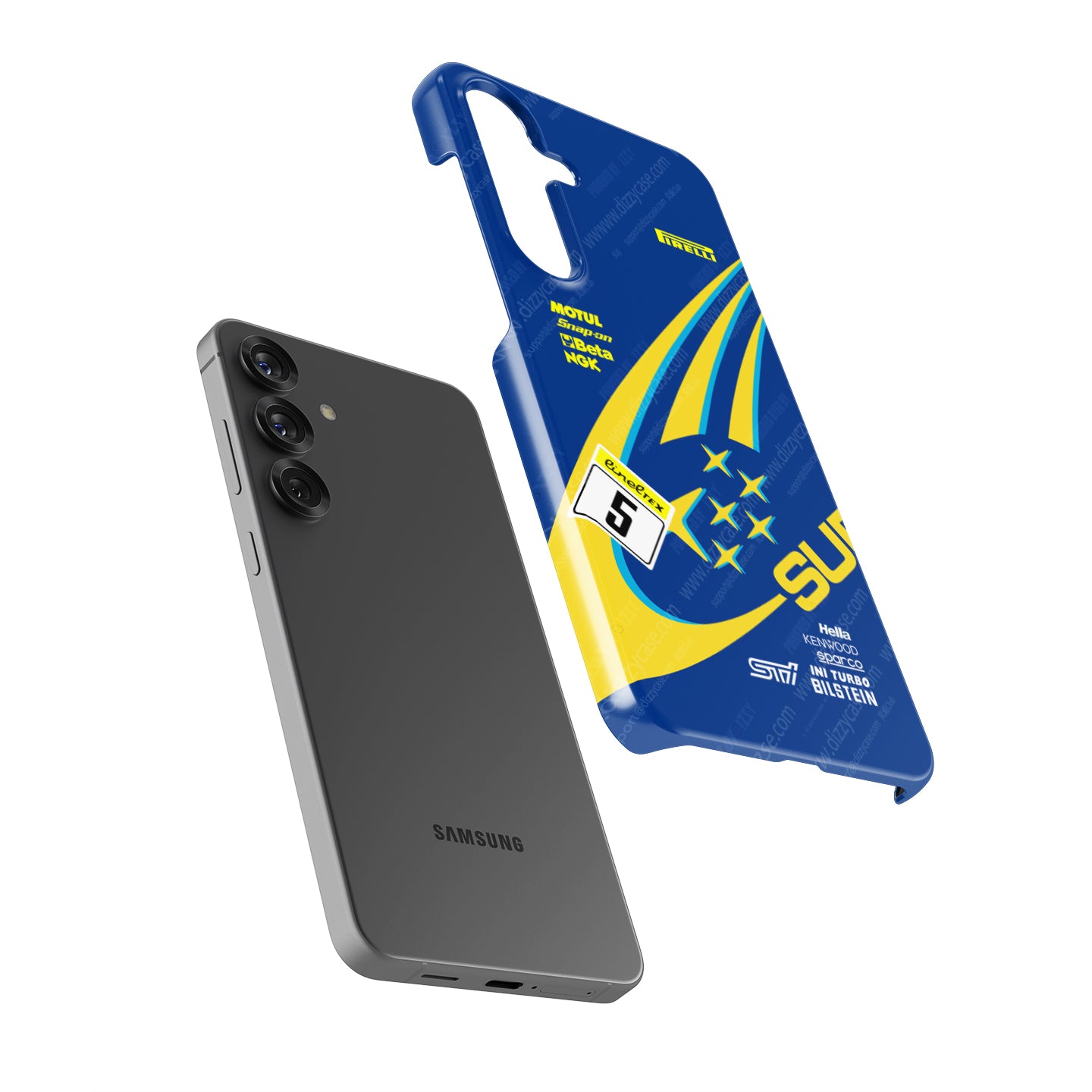 2001 Subaru Impreza S7 WRX STI Livery Phone Case - Rally Icon