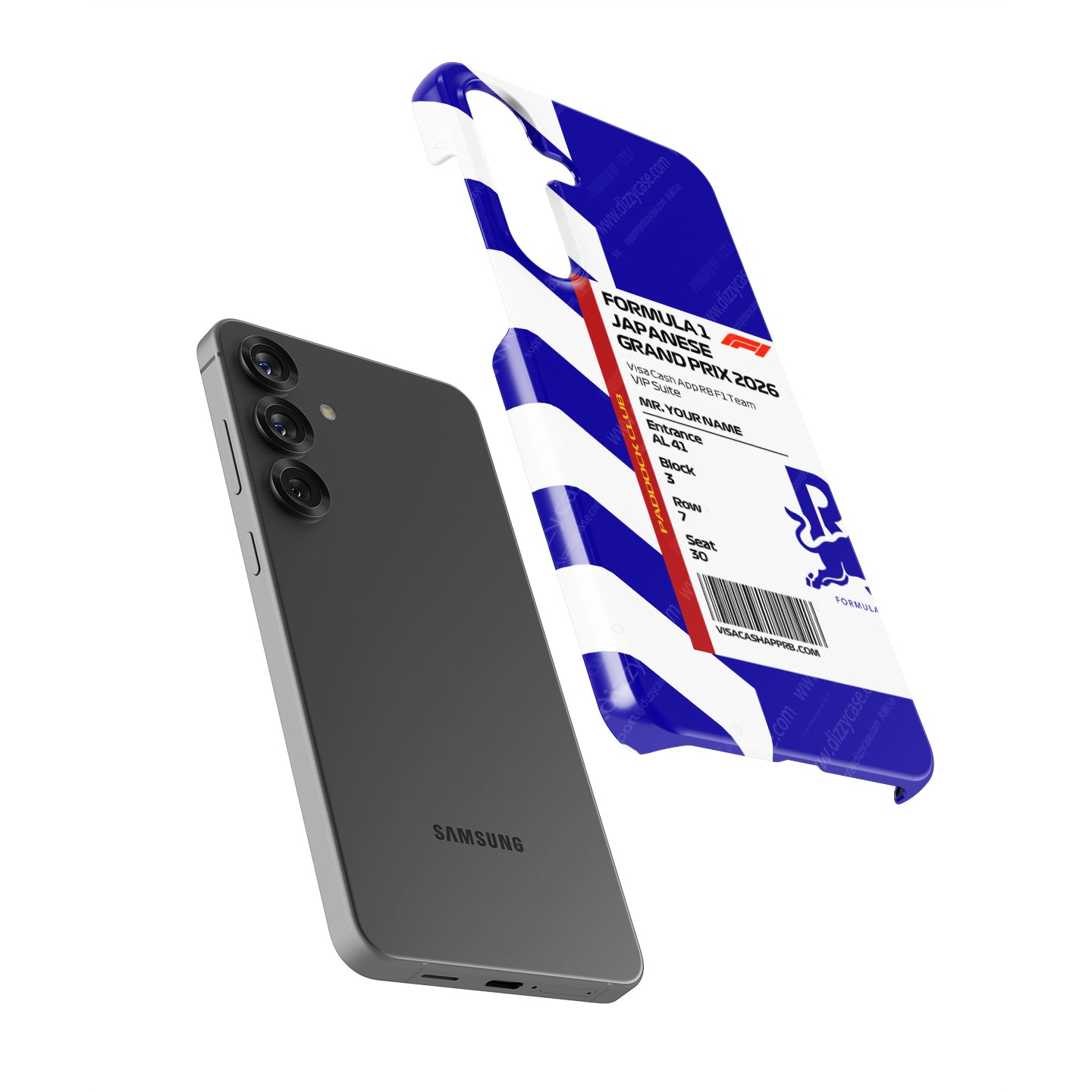 Custom VCARB VIP Pass Samsung Galaxy Case