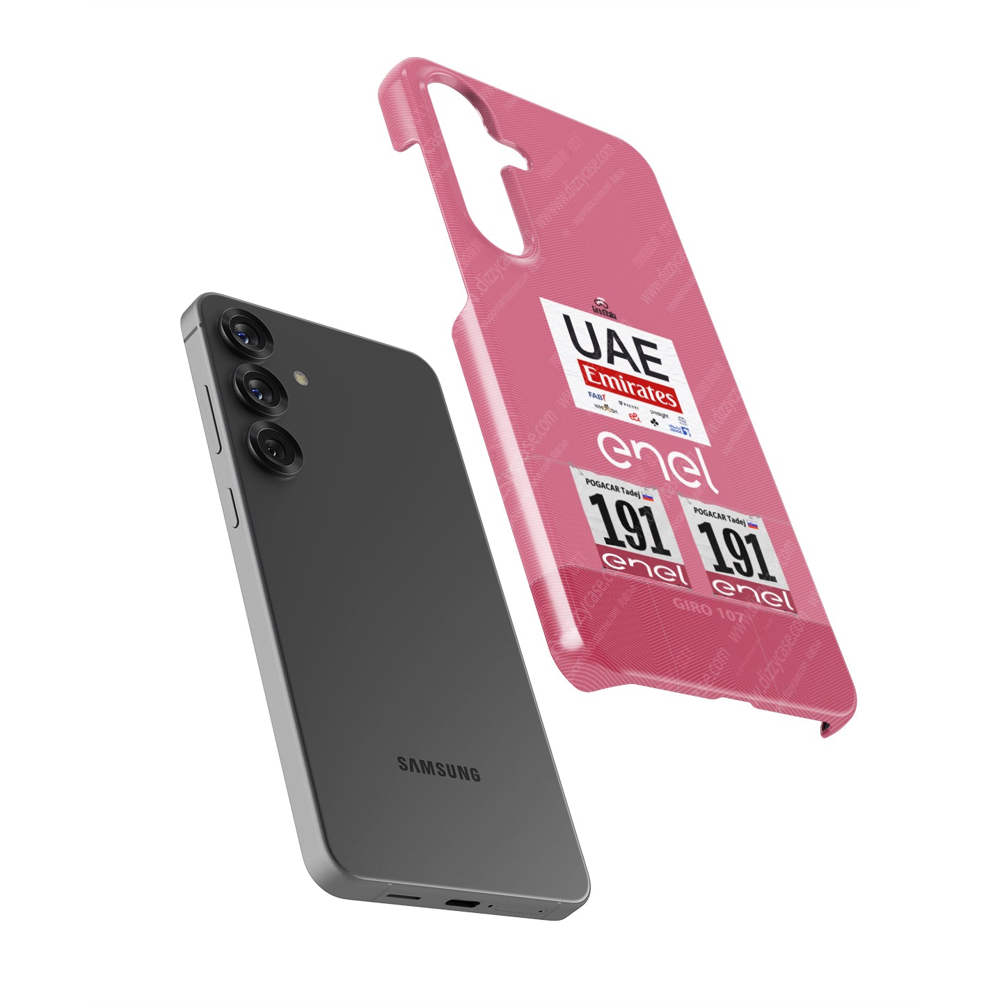 Tadej Pogačar 2024 Pink Jersey Phone Case: Style Meets Protection | DIZZY CASE