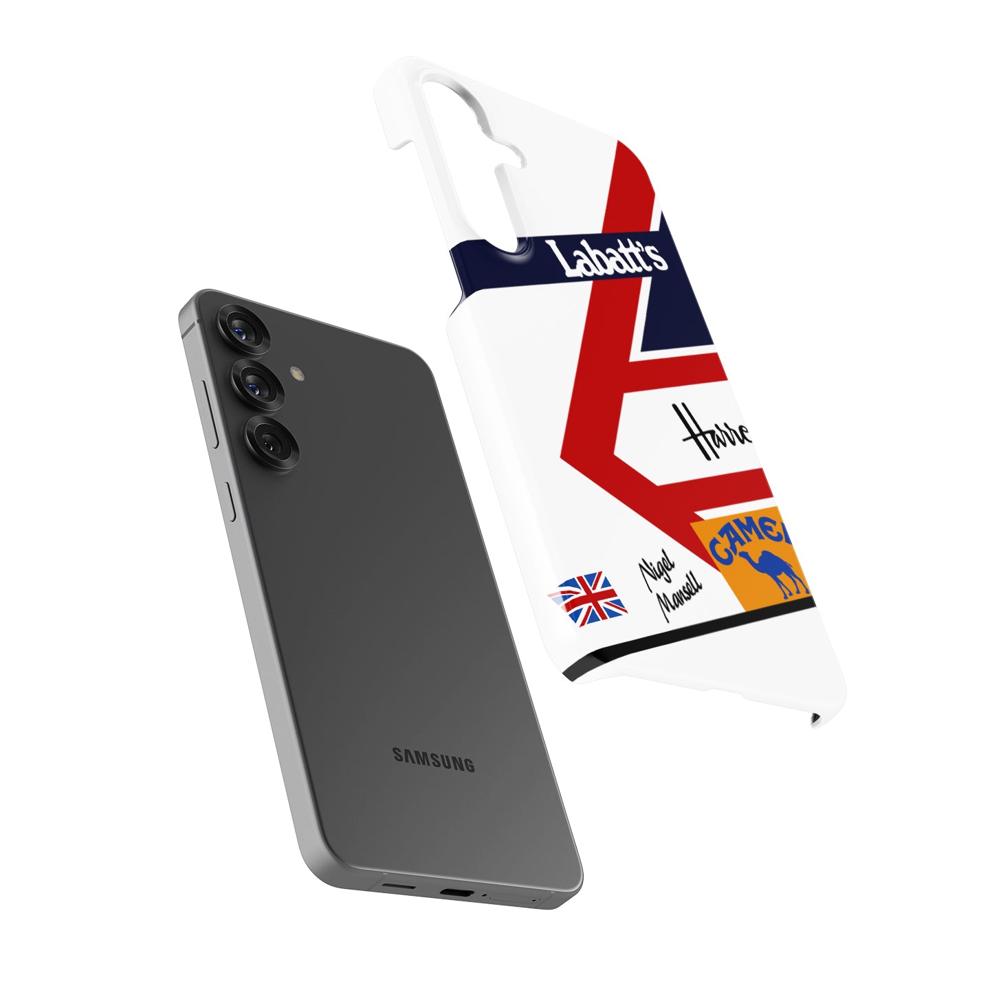Legendary Nigel Mansell Helmet Case – Samsung Galaxy-Compatible | DIZZY CASE