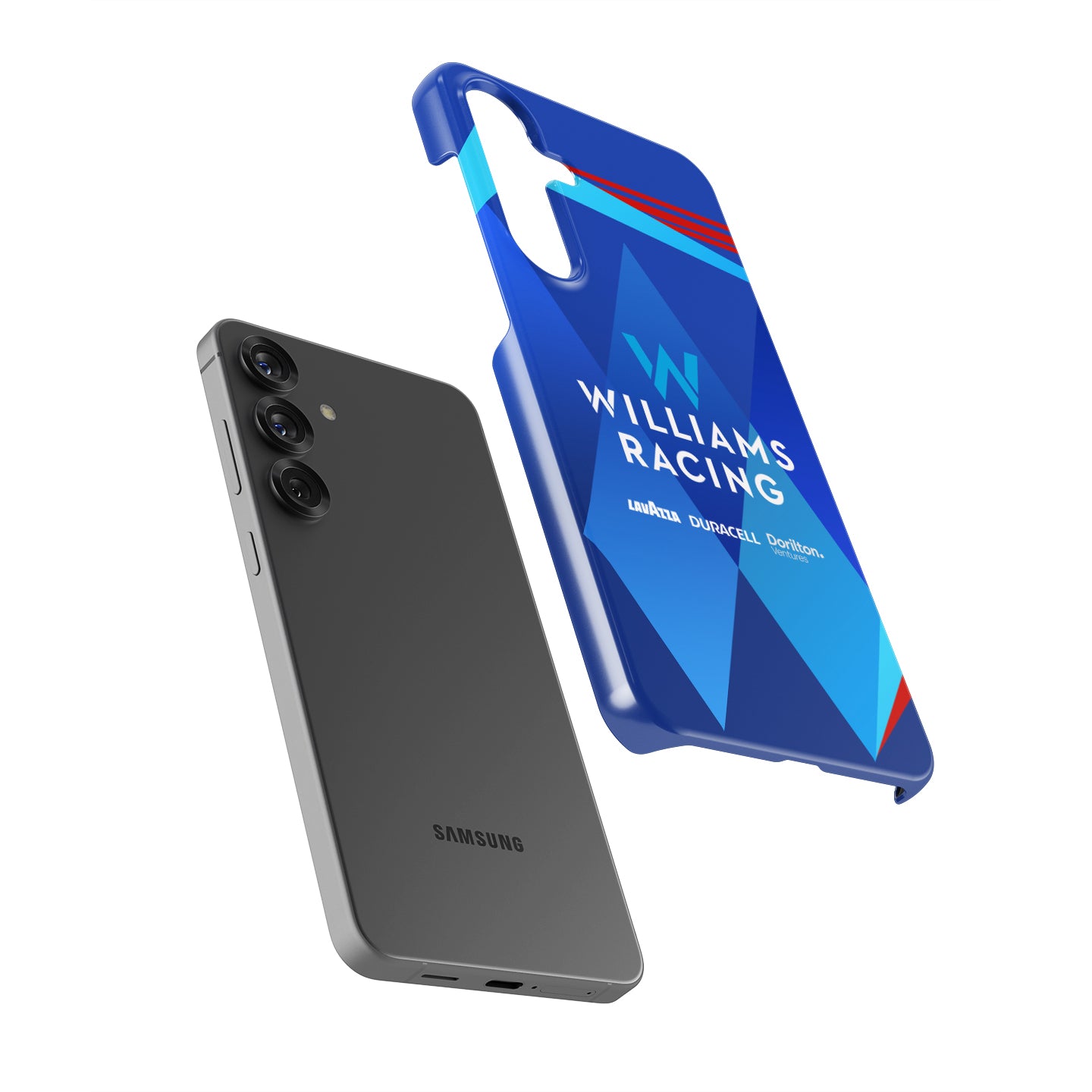 2022 FW44 Williams Racing Samsung Galaxy Case – F1 Edition | DIZZY CASE