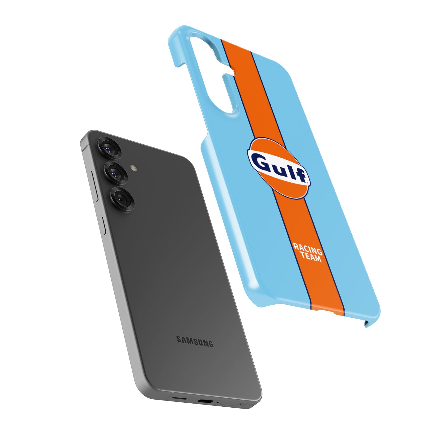 Gulf Racing Livery Samsung Case – Iconic Racing Style for Galaxy