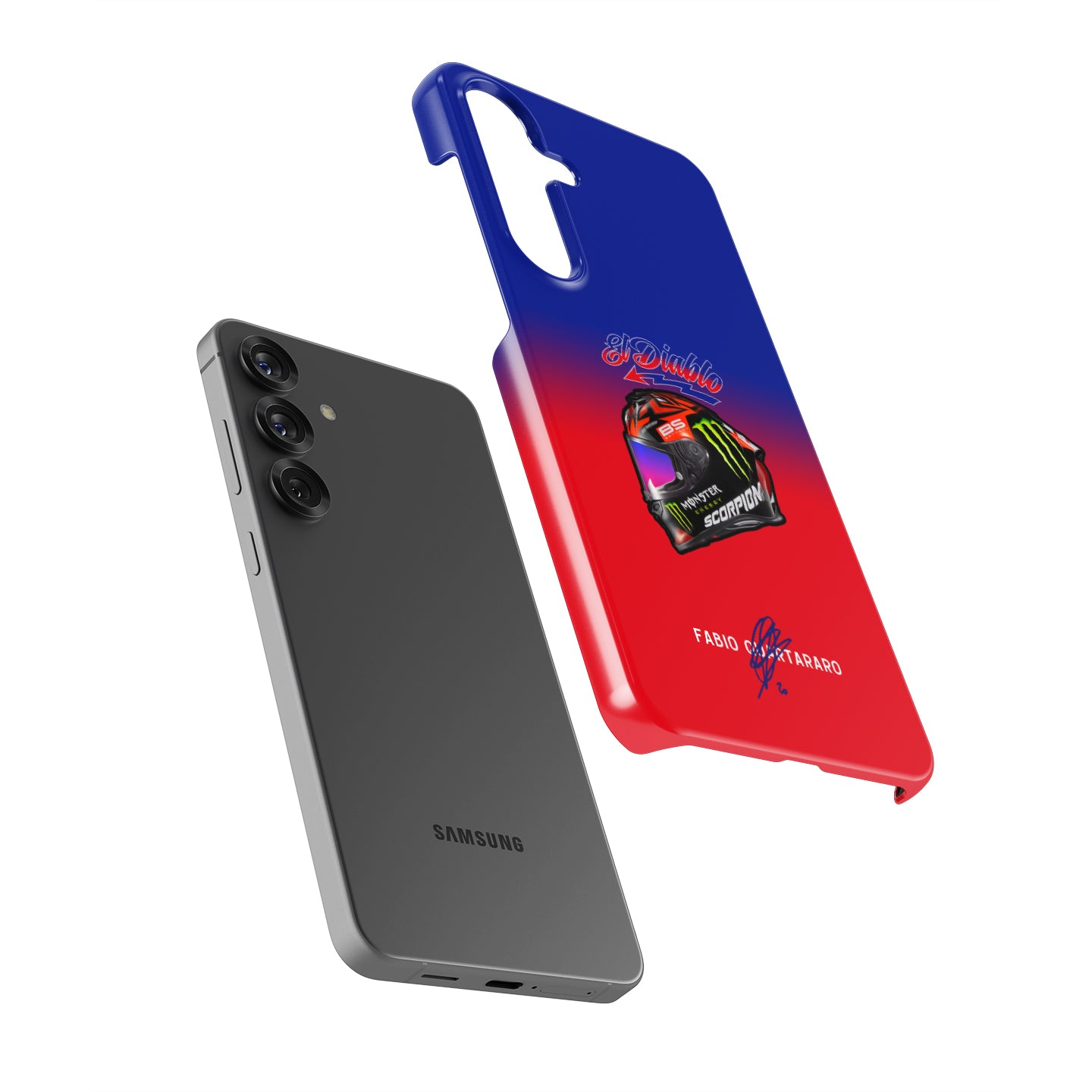 Fabio Quartararo 2022 Helmet Phone Case – MotoGP Style and Protection