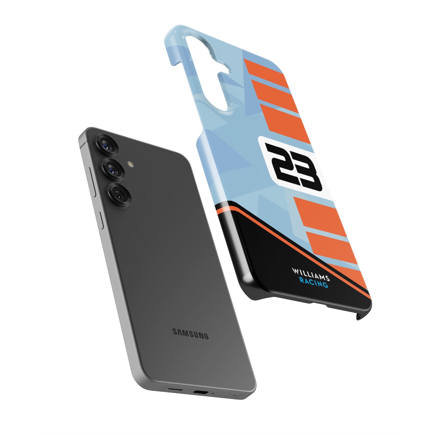 Williams Gulf Livery Alex Albon - Samsung Phone Case | DIZZY CASE