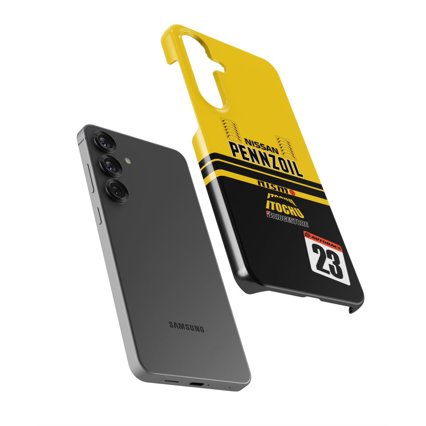 Nissan Skyline R34 GT-R NISMO PENNZOIL Phone Case for Motorsport Fans