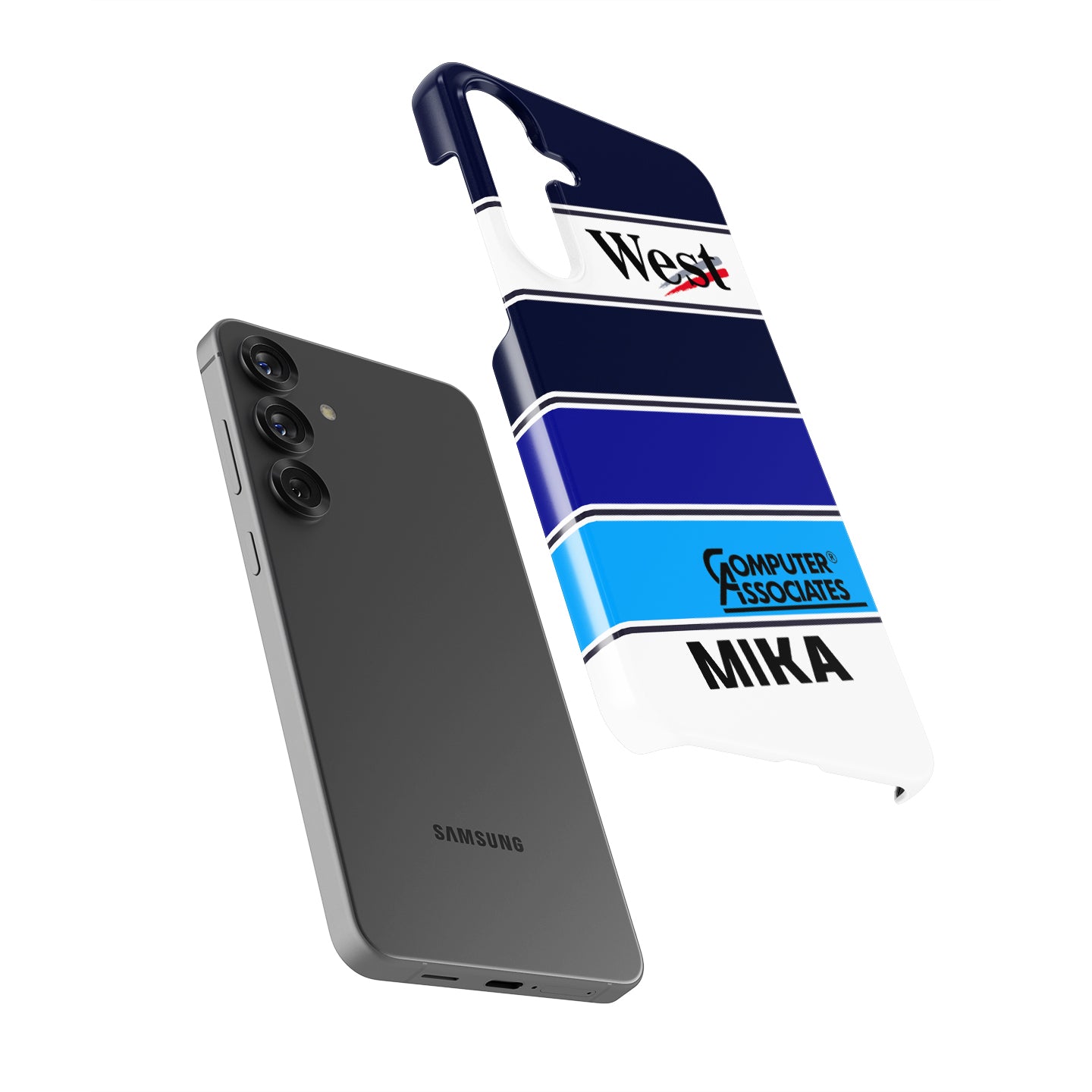 Samsung Galaxy F1 Case - Mika Häkkinen Helmet Design | DIZZY CASE