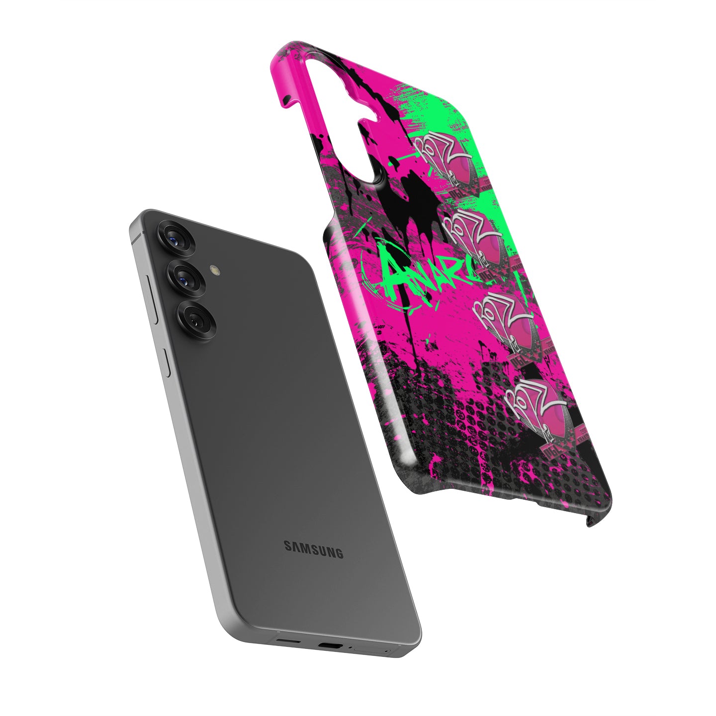 CS / CS2 - AK-47 | Neon Revolution with 4x ropz Krakow 2017 Stickers Phone Case - Samsung Models | DIZZY CASE