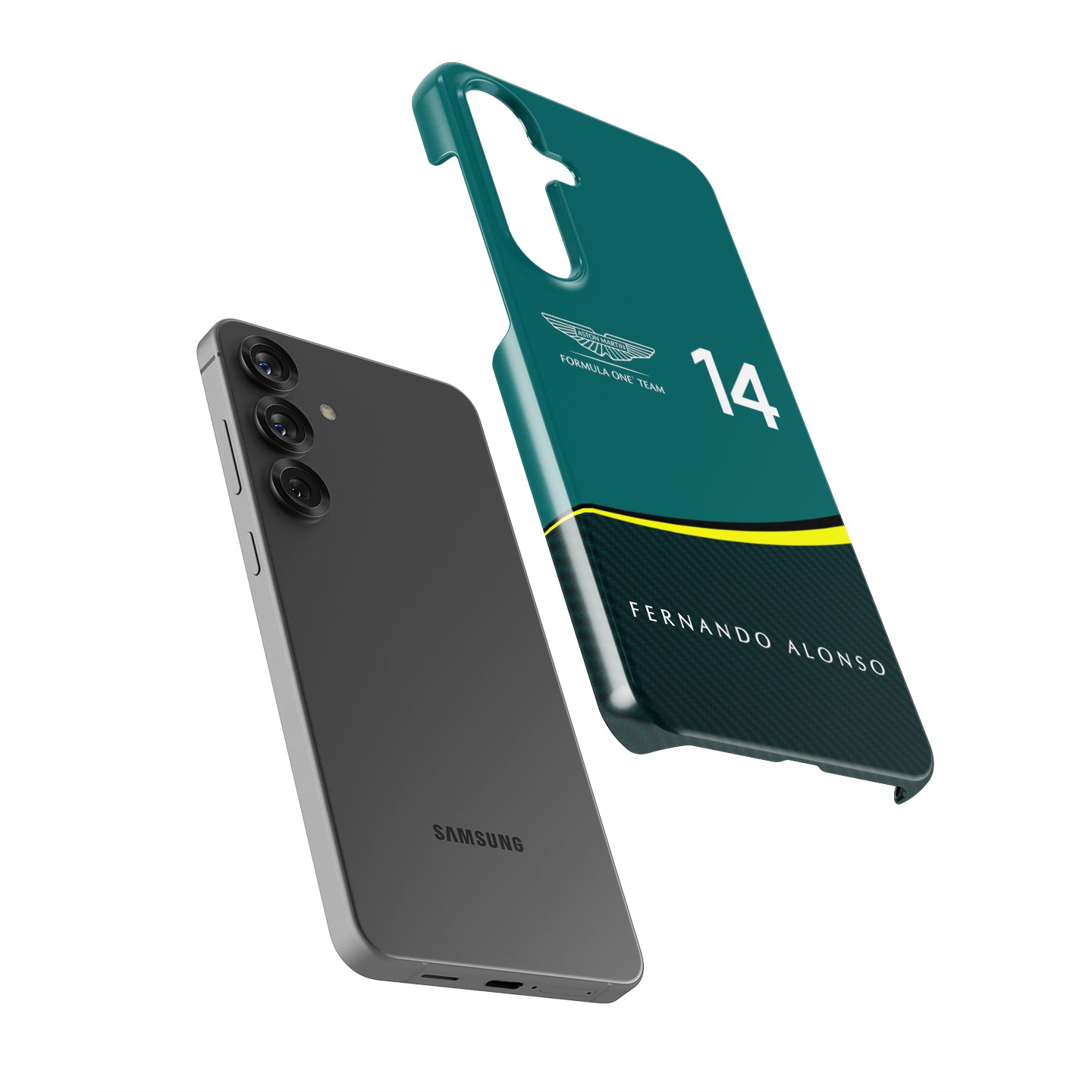 Samsung Galaxy Case - Aston Martin AMR24 Fernando Alonso Livery | DIZZY CASE