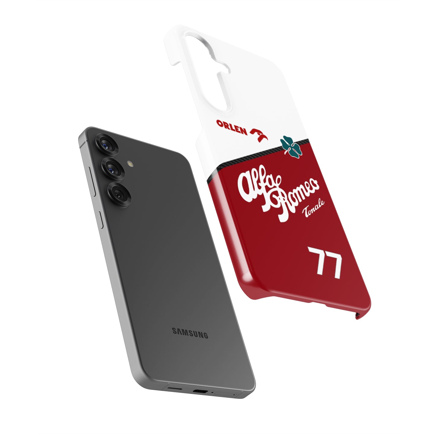 Alfa Romeo F1 C42 Bottas Samsung Case - Snap & Tough Variants | DIZZY CASE