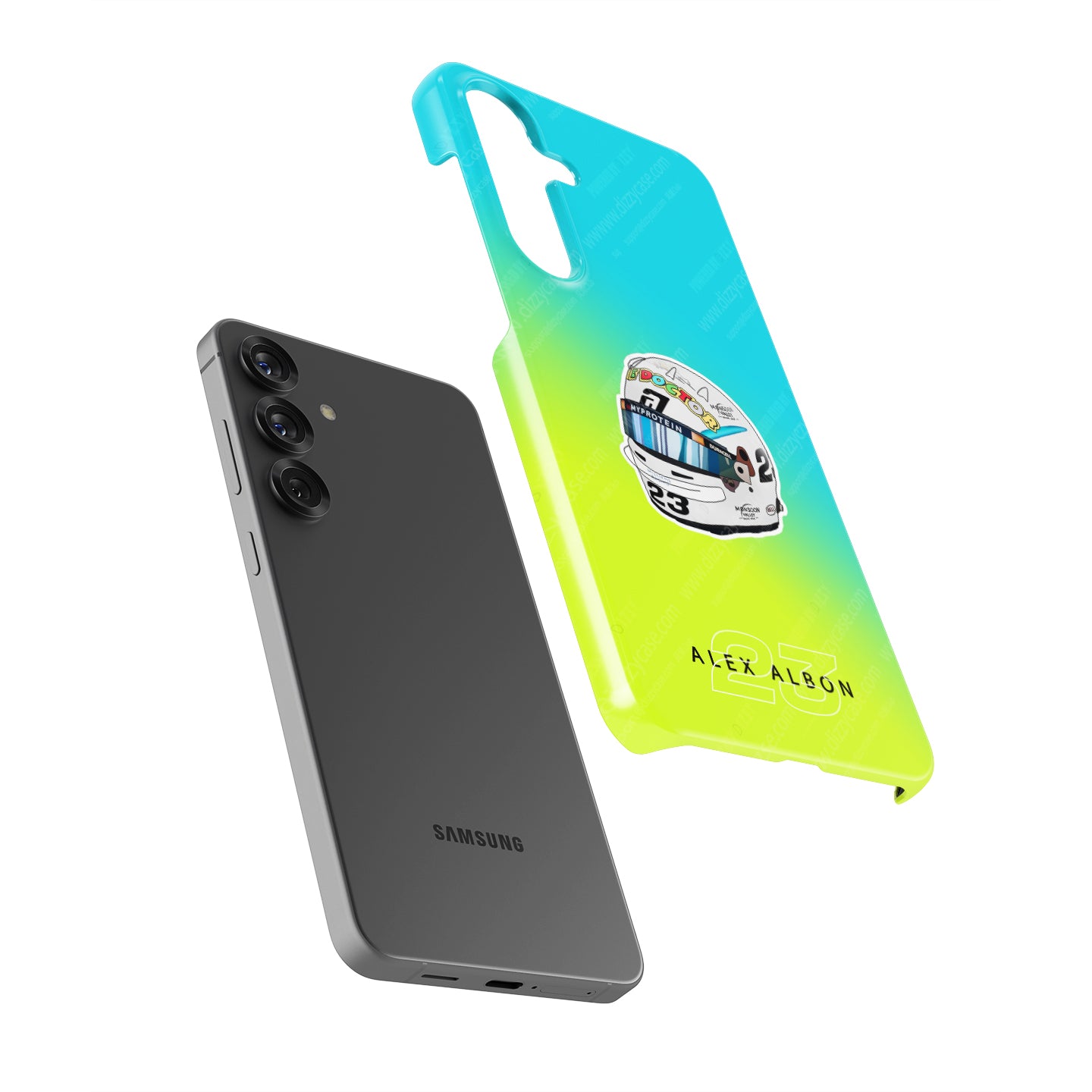 Alex Albon 100th Grand Prix USA Edition Phone Case for Samsung | DIZZY CASE