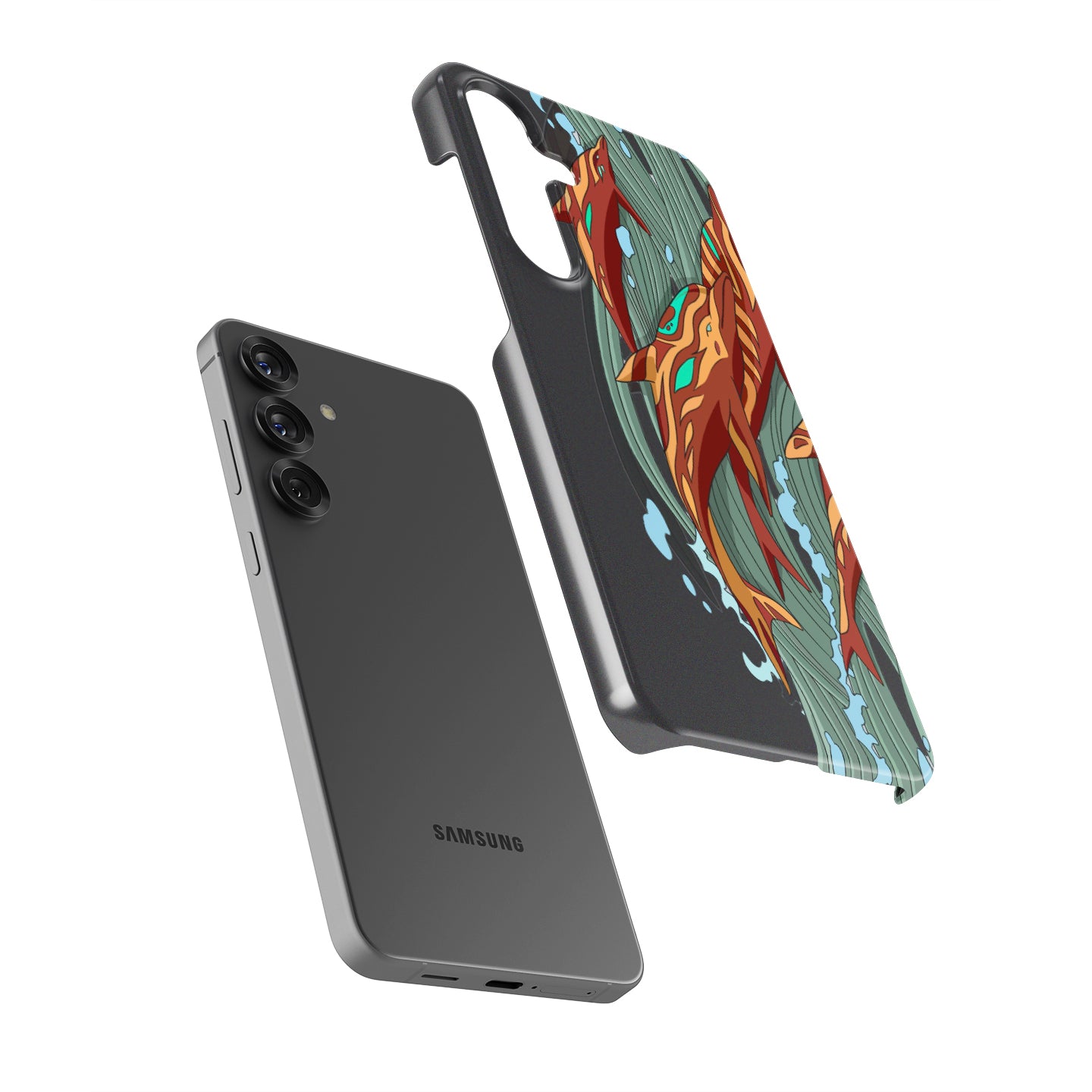 AK-47 Aquamarine Revenge Skin - Phone Case for Samsung & Other Models