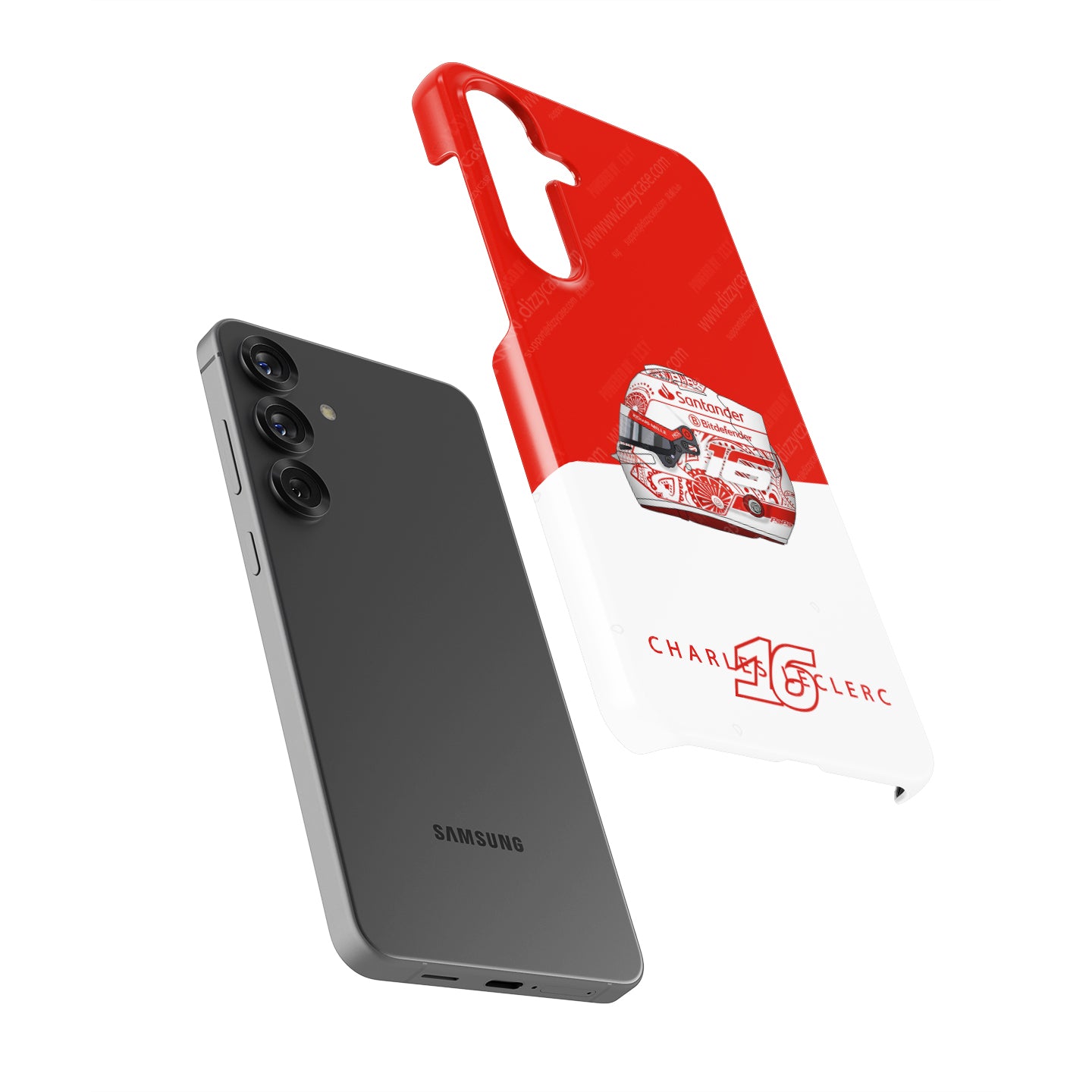 Charles Leclerc Mexico 2024 F1 "Día De Los Muertos" Helmet Phone Case - Samsung Models | DIZZY CASE