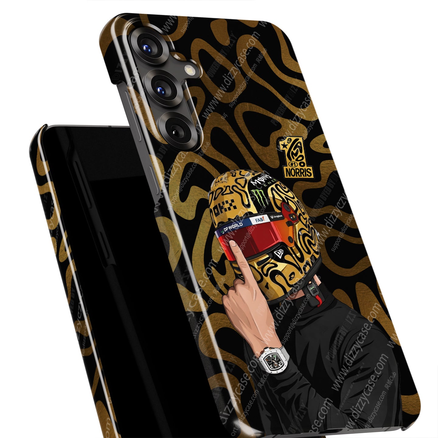 The WDC Tribute: Norris 2025 Champion Cover for Samsung