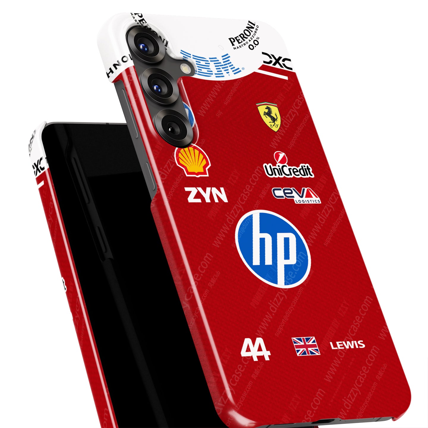Lewis Hamilton 2026 Red Driver Suit Livery - Samsung Galaxy Case