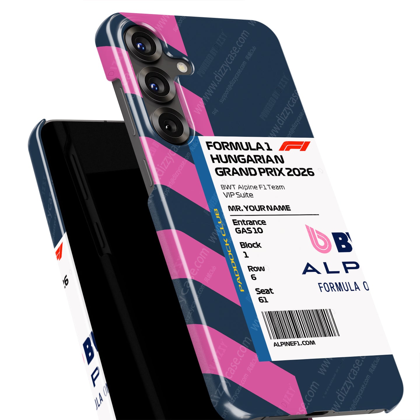 Custom Alpine VIP Pass Samsung Galaxy Case