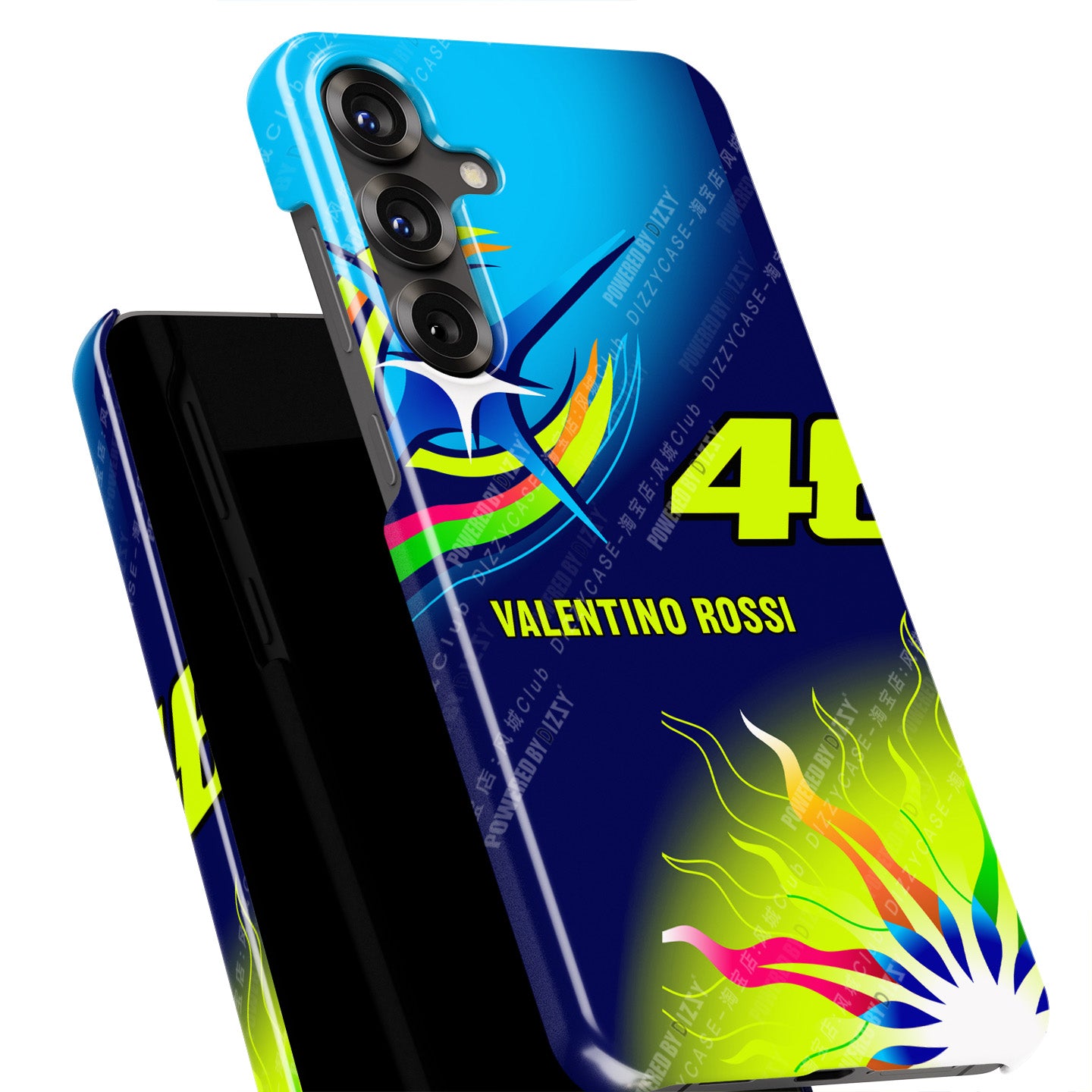 Valentino Rossi 2025 WEC Helmet Phone Case – Le Mans 24H BMW M Motorsport for Samsung