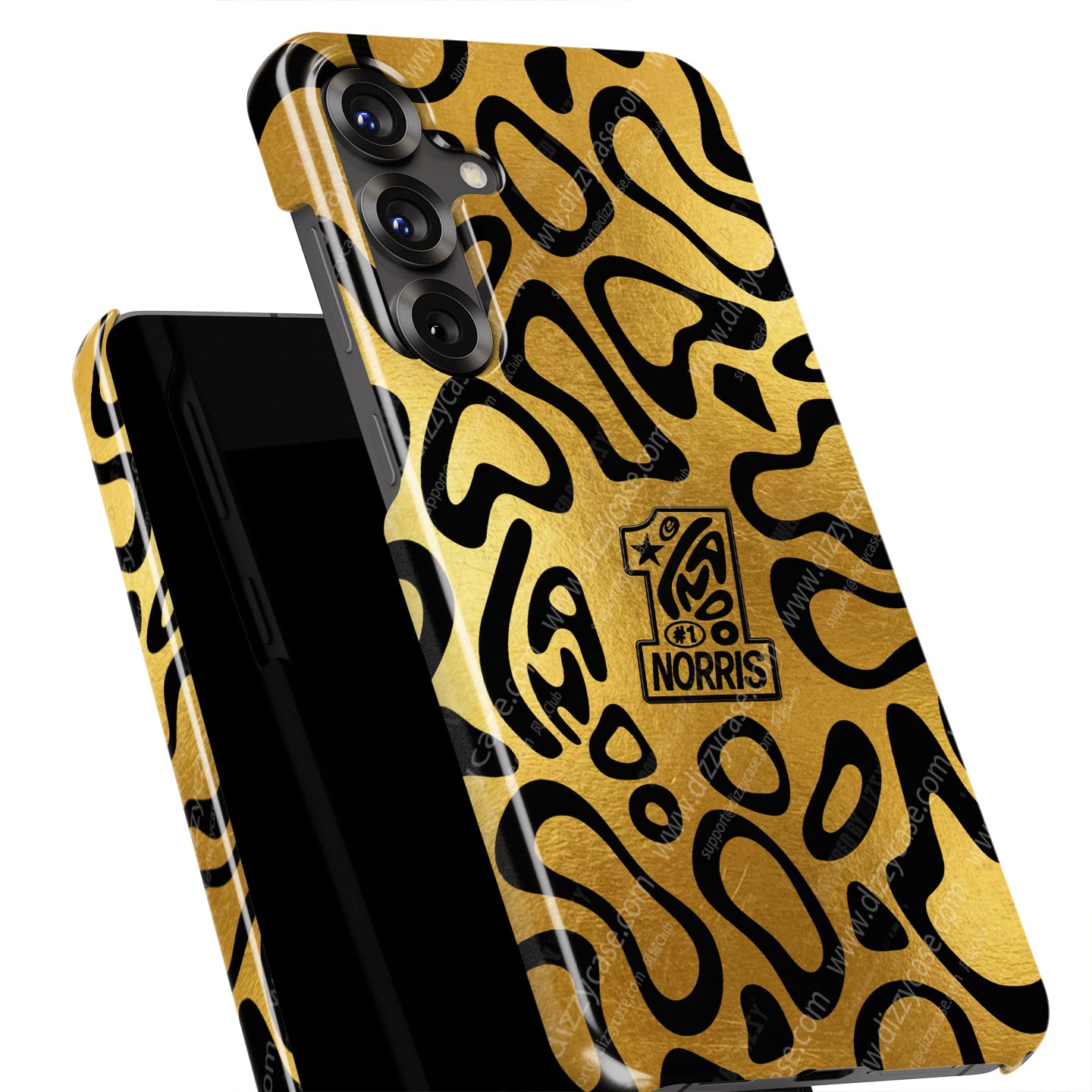 Lando Norris LN1 Black Gold Livery - Samsung Galaxy Case