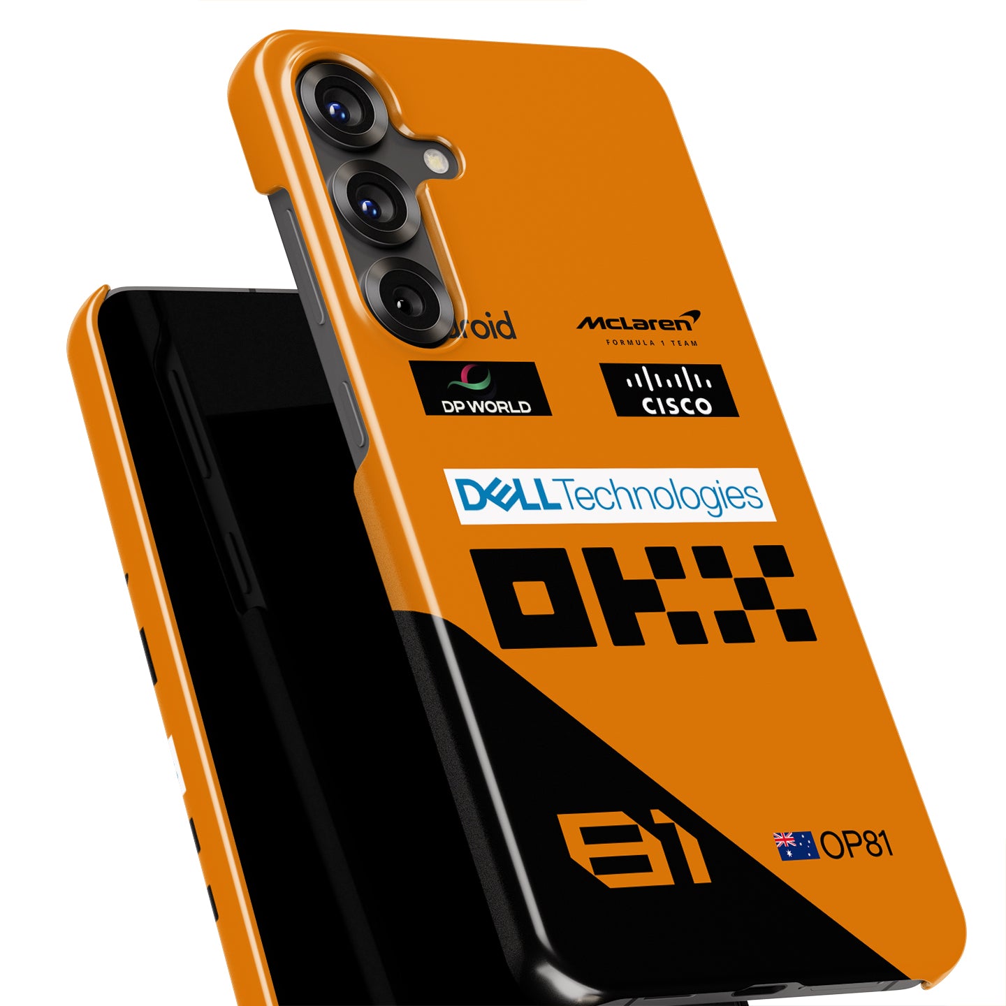 McLaren MCL38 2024 Livery - Oscar Piastri Samsung Phone Case | DIZZY CASE