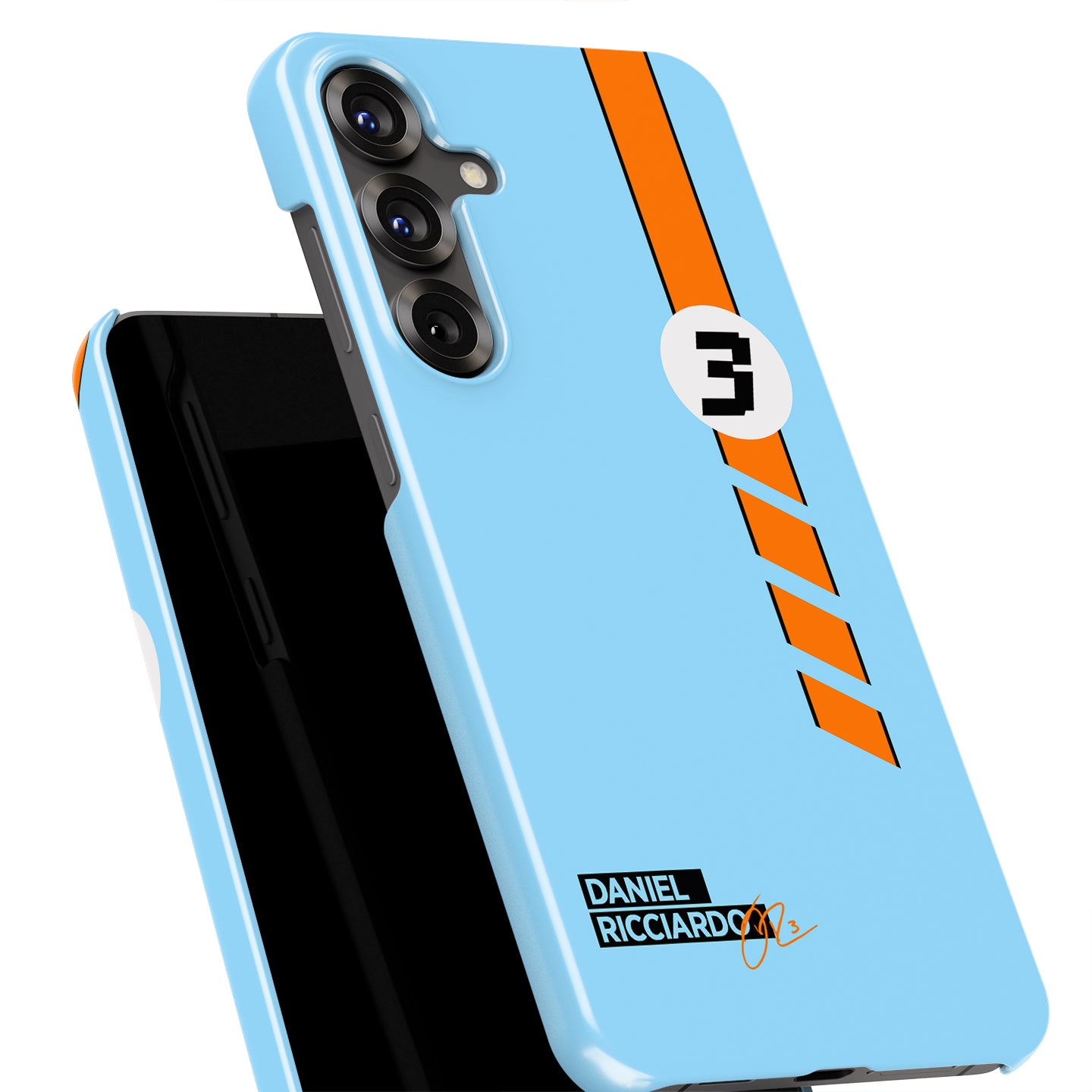 Daniel Ricciardo Gulf Livery Samsung Case - Snap & Tough Variants | DIZZY CASE