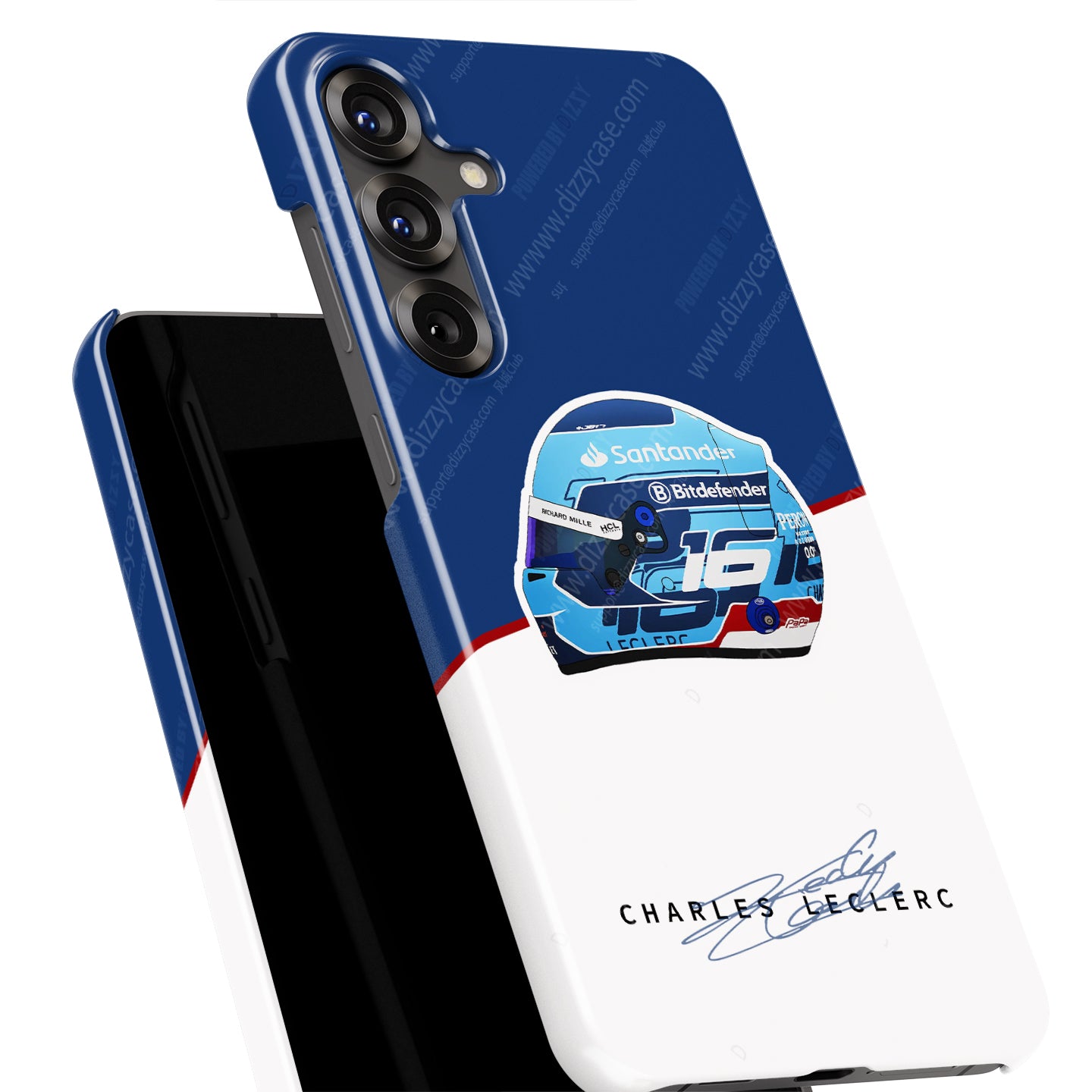 Charles Leclerc Miami Grand Prix 2024 Helmet Samsung Phone Case | DIZZY CASE