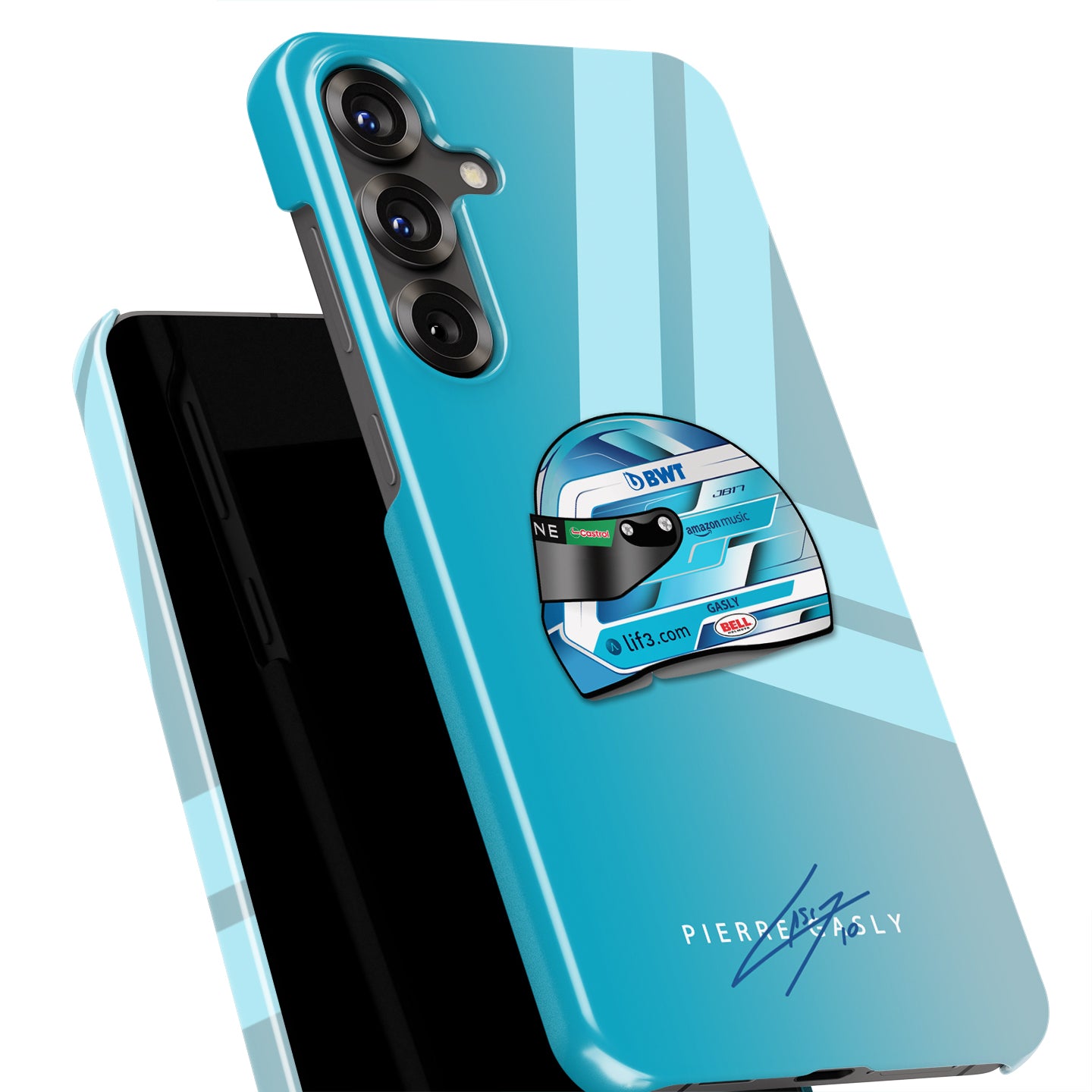Pierre Gasly 2024 Helmet Design for Samsung | DIZZY CASE