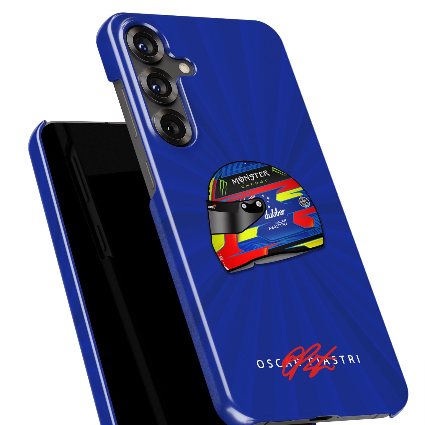 Étui Samsung édition casque Oscar Piastri 2024