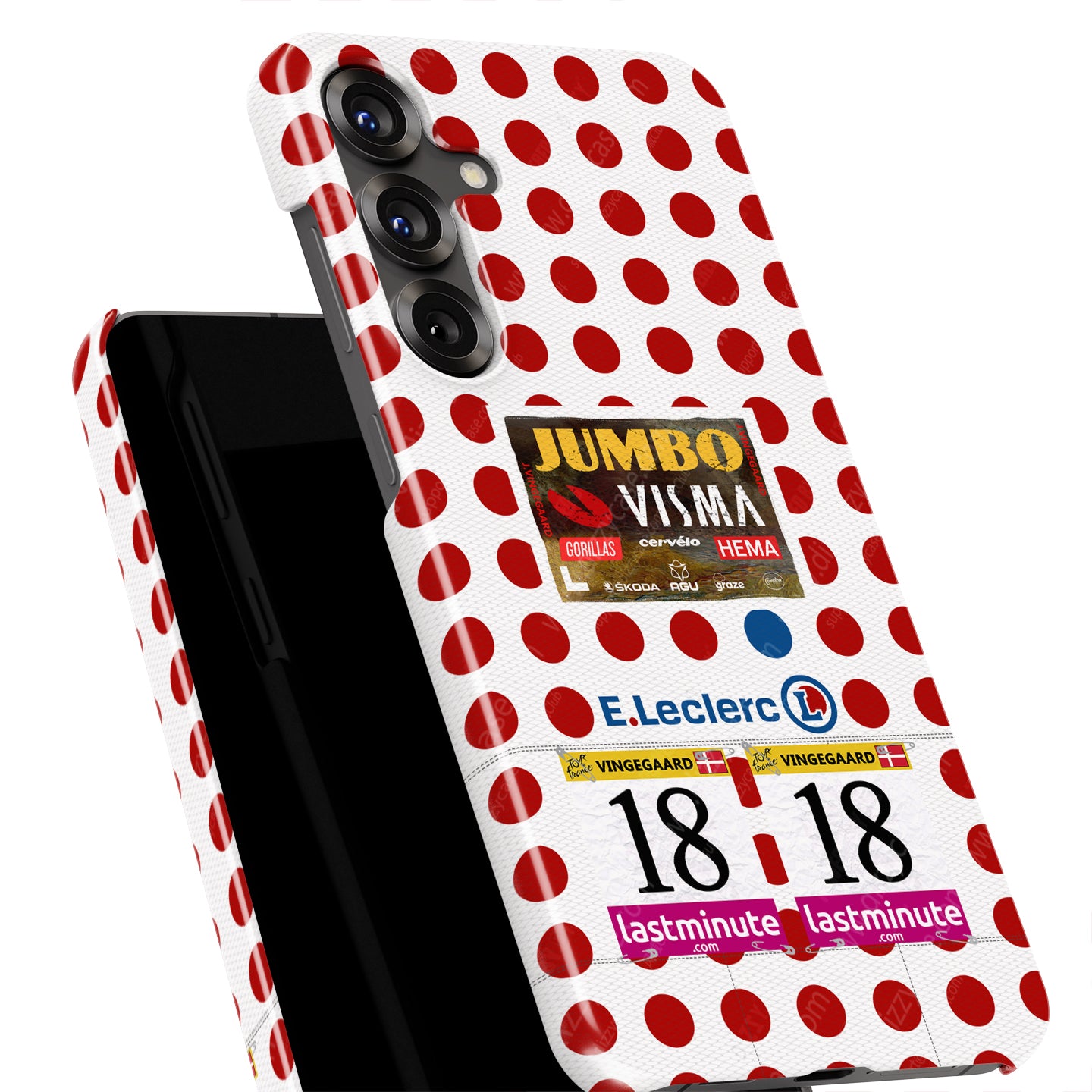 Celebrate the Champion: Jonas Vingegaard 2022 Mountain Jersey Case | DIZZY CASE