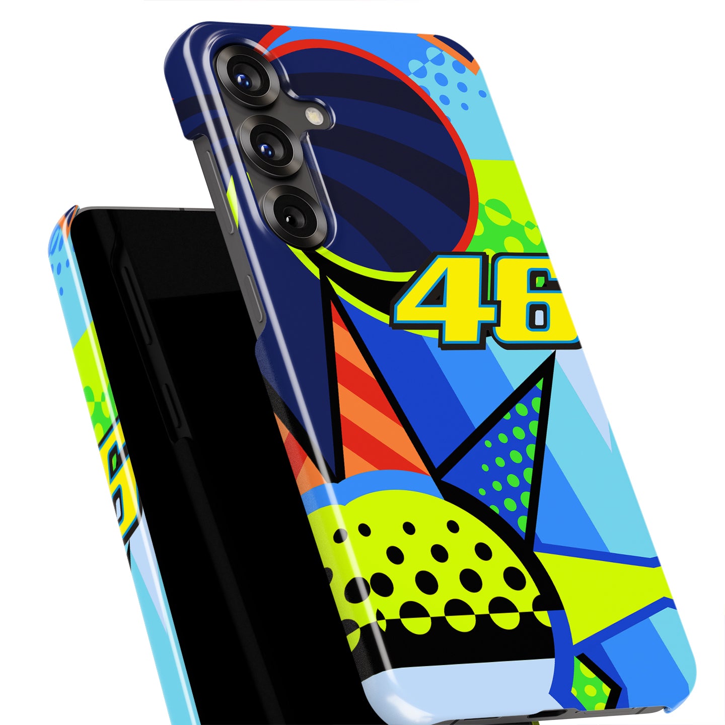Celebrate Valentino Rossi with the Winter Test 2020 Helmet Phone Case | DIZZY CASE
