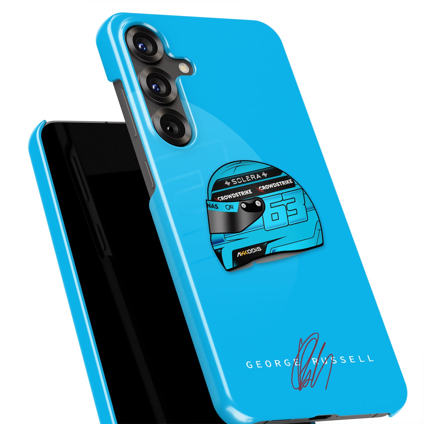 George Russell 2024 Helmet Design for Samsung Case | DIZZY CASE