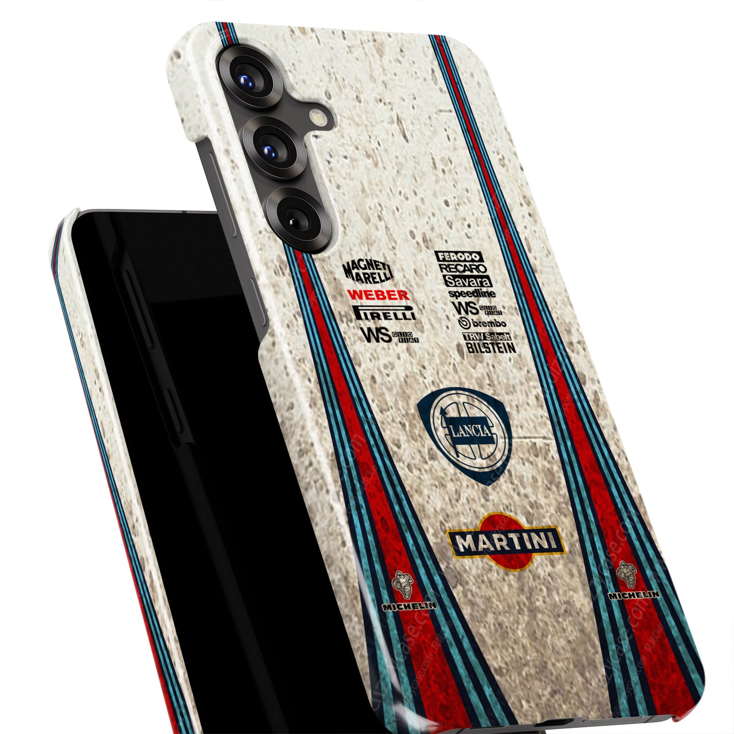1990 Lancia Delta HF Integrale  Martini Livery Phone Case - Iconic Racing Style