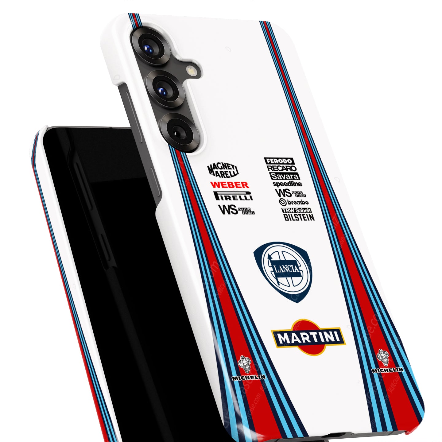 1990 Lancia Delta HF Integrale Group A Martini livrée par SAMSUNG Coque Pour Téléphones