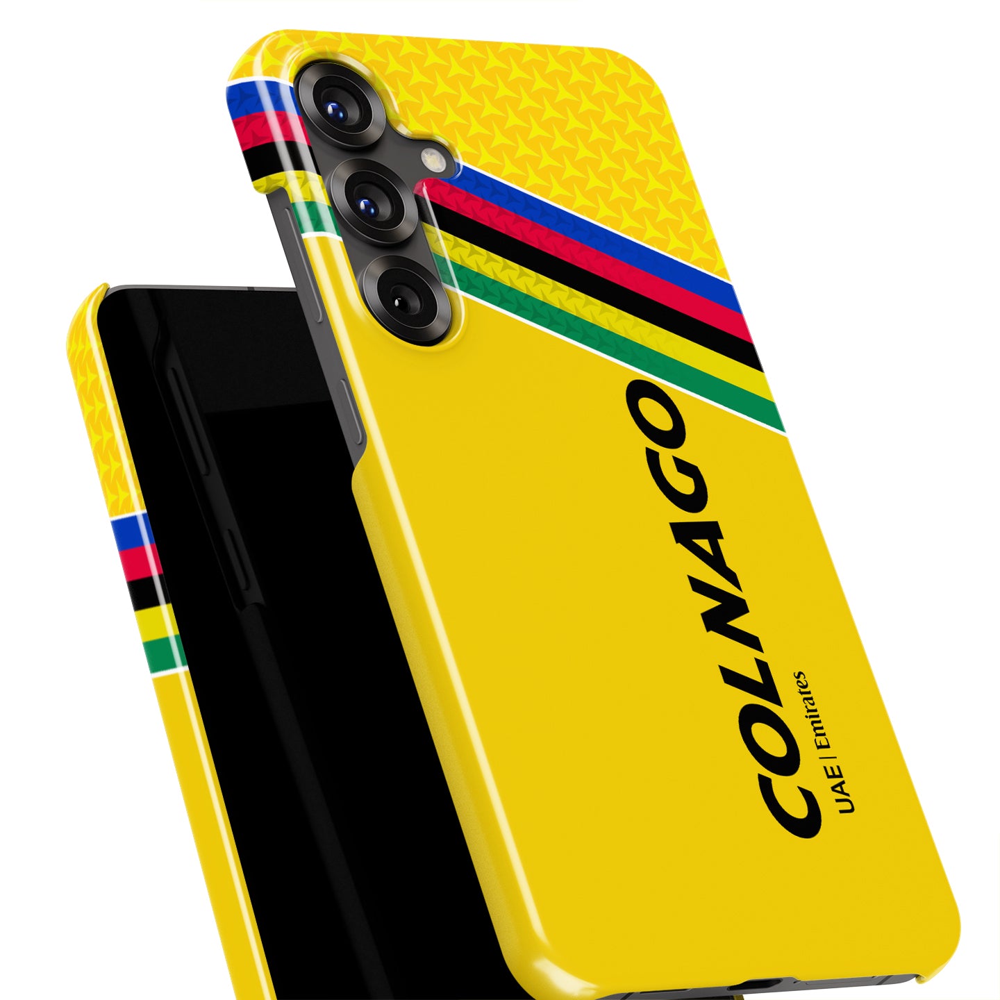 Pogačar 2025 Tour de France Colnago Y1RS Phone Case – Yellow Victory Edition (for Samsung) | DIZZY CASE
