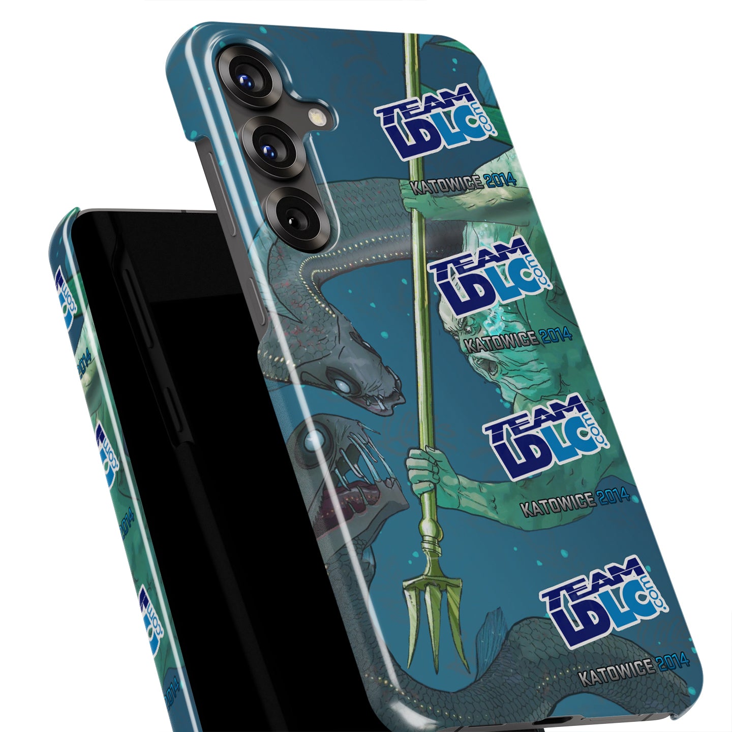 CSGO / CS2 - M4A4 | Poseidon Skin 4PCS Sticker | Team LDLC.com | Katowice 2014 Phone Case - Samsung Models