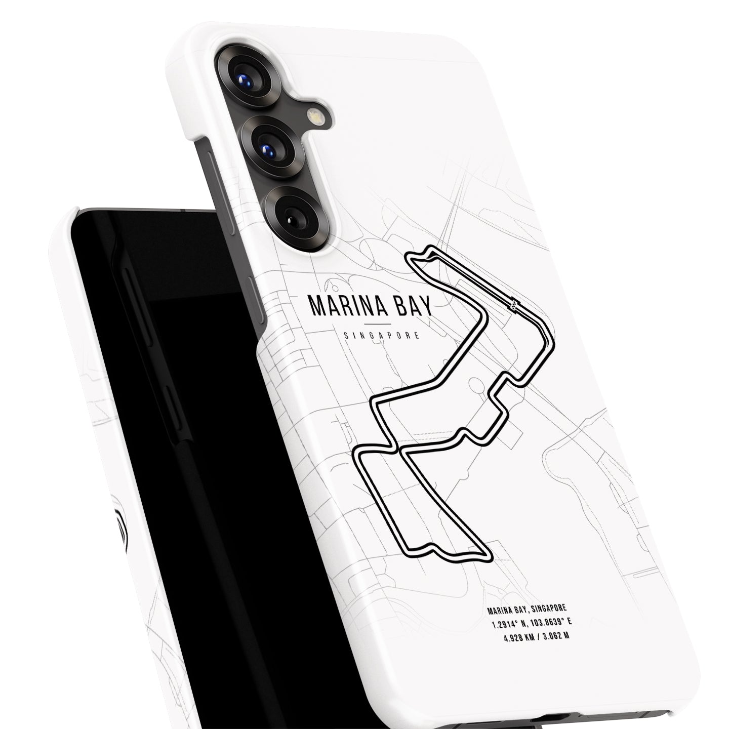 Marina Bay F1 Samsung Case – The Night Race Track Map | DIZZY CASE