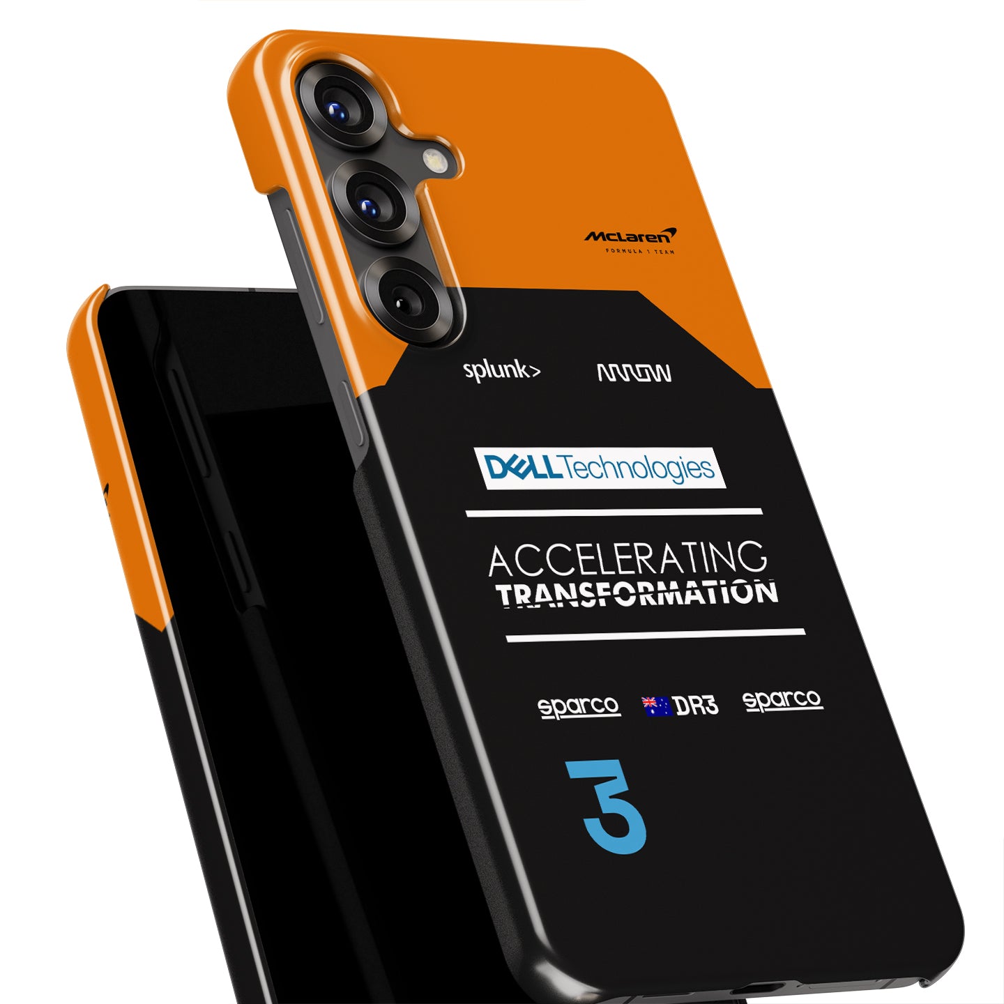 Daniel Ricciardo McLaren Livery Samsung Case - Snap & Tough | DIZZY CASE