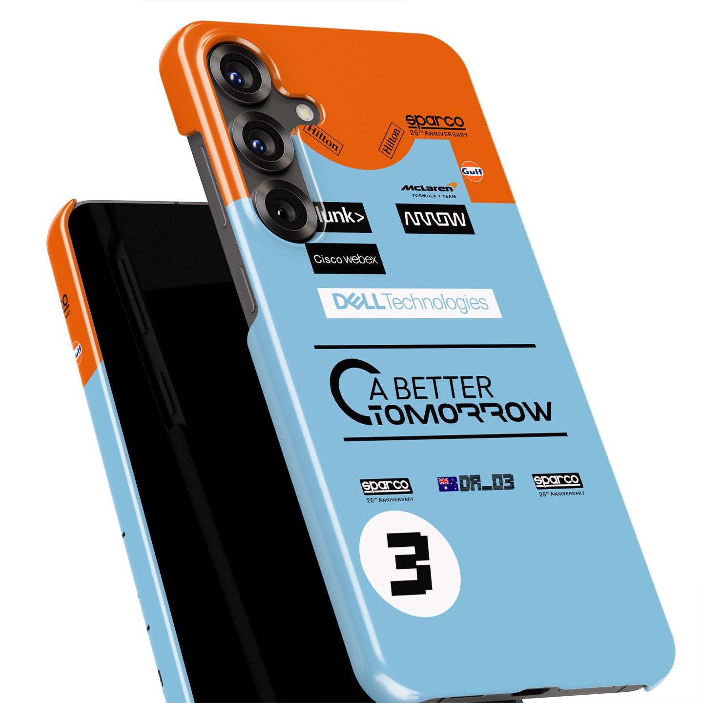 Ricciardo Gulf Livery Samsung Case - Sleek & Tough Protection | DIZZY CASE