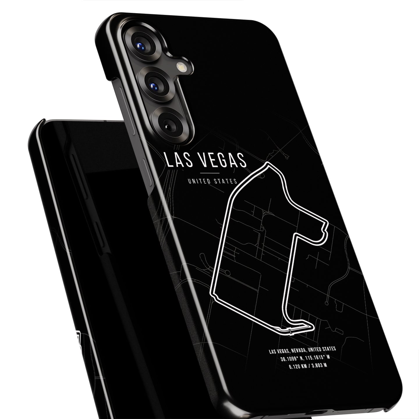 Las Vegas F1 Track Map Grand Prix - Samsung Phone Case | DIZZY CASE