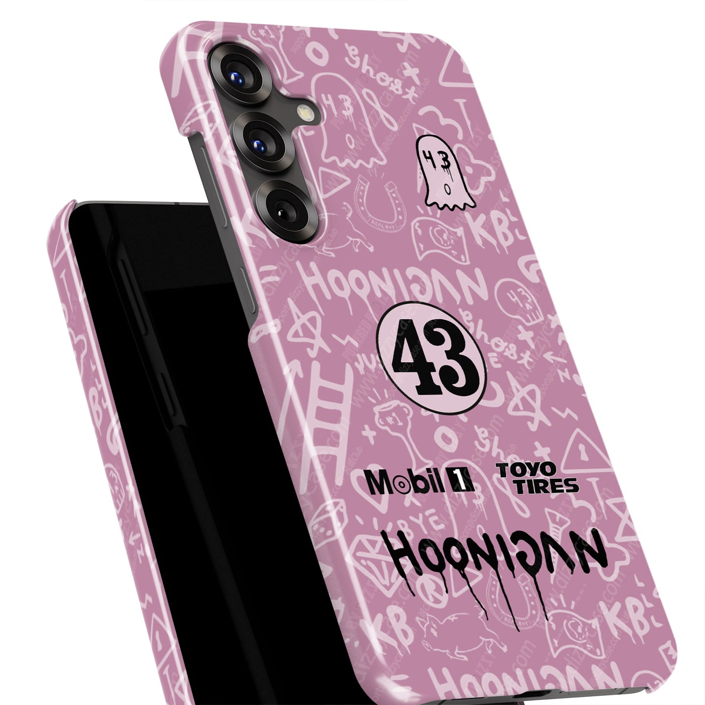 Sleek & Tough: Ken Block Porsche 911 Phone Case for Racing Fans