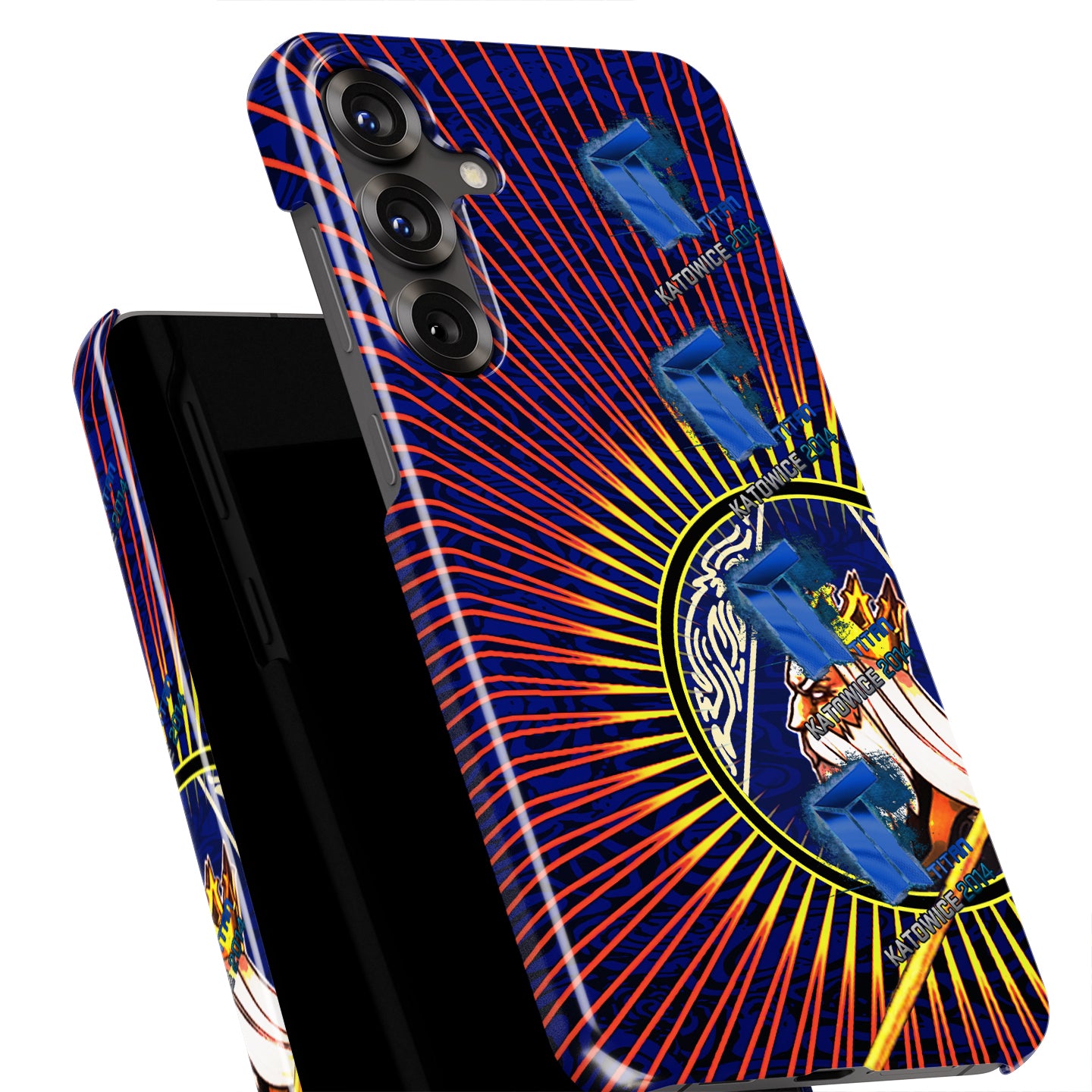 CSGO/CS2 Phone Case - M4A4 | The Emperor Skin with TITAN Stickers - Samsung Models