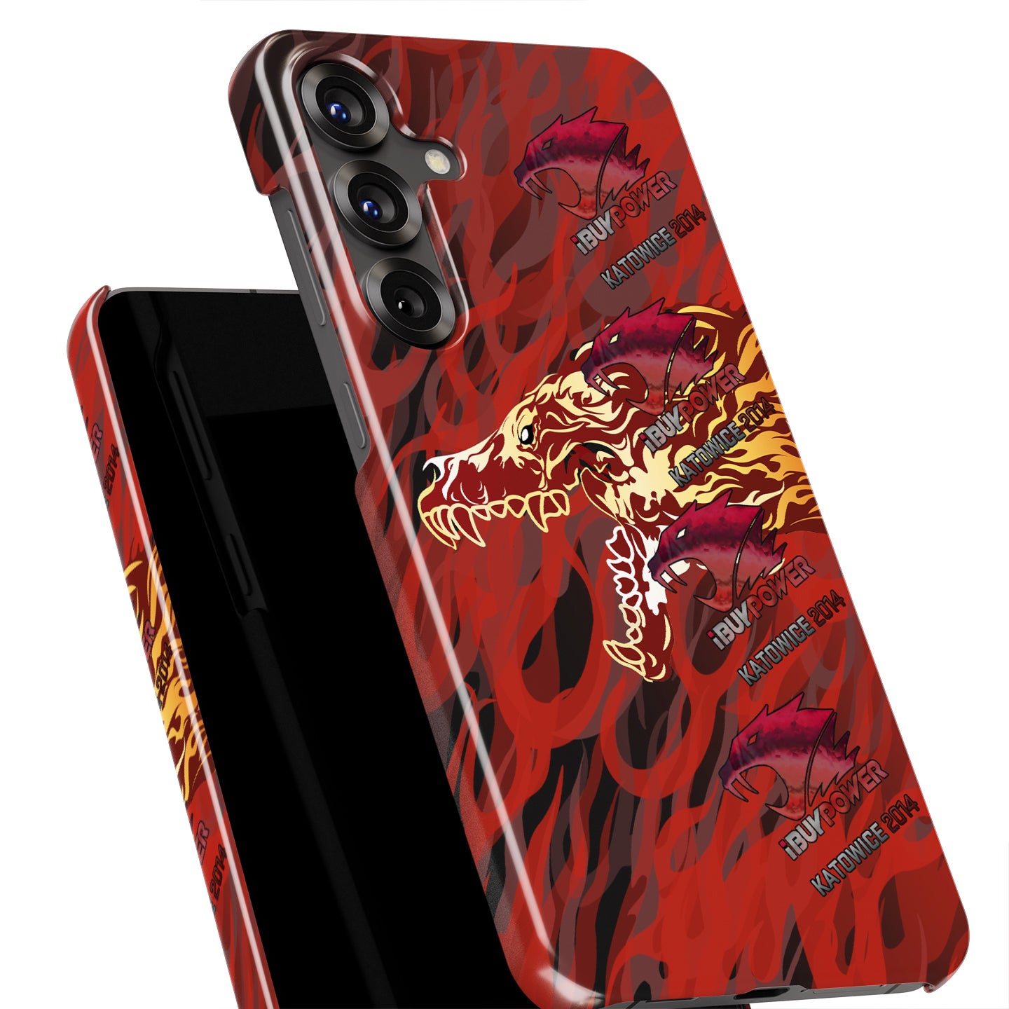CS2 M4A4 Howl with iBUYPOWER Holo Sticker Phone Case – Katowice 2014 Edition (For Samsung Galaxy)