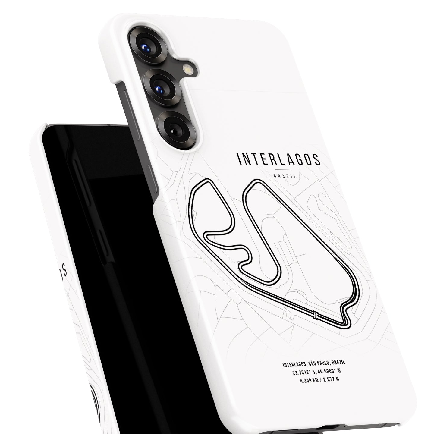 Interlagos F1 Track Map Grand Prix - Samsung Phone Case | DIZZY CASE