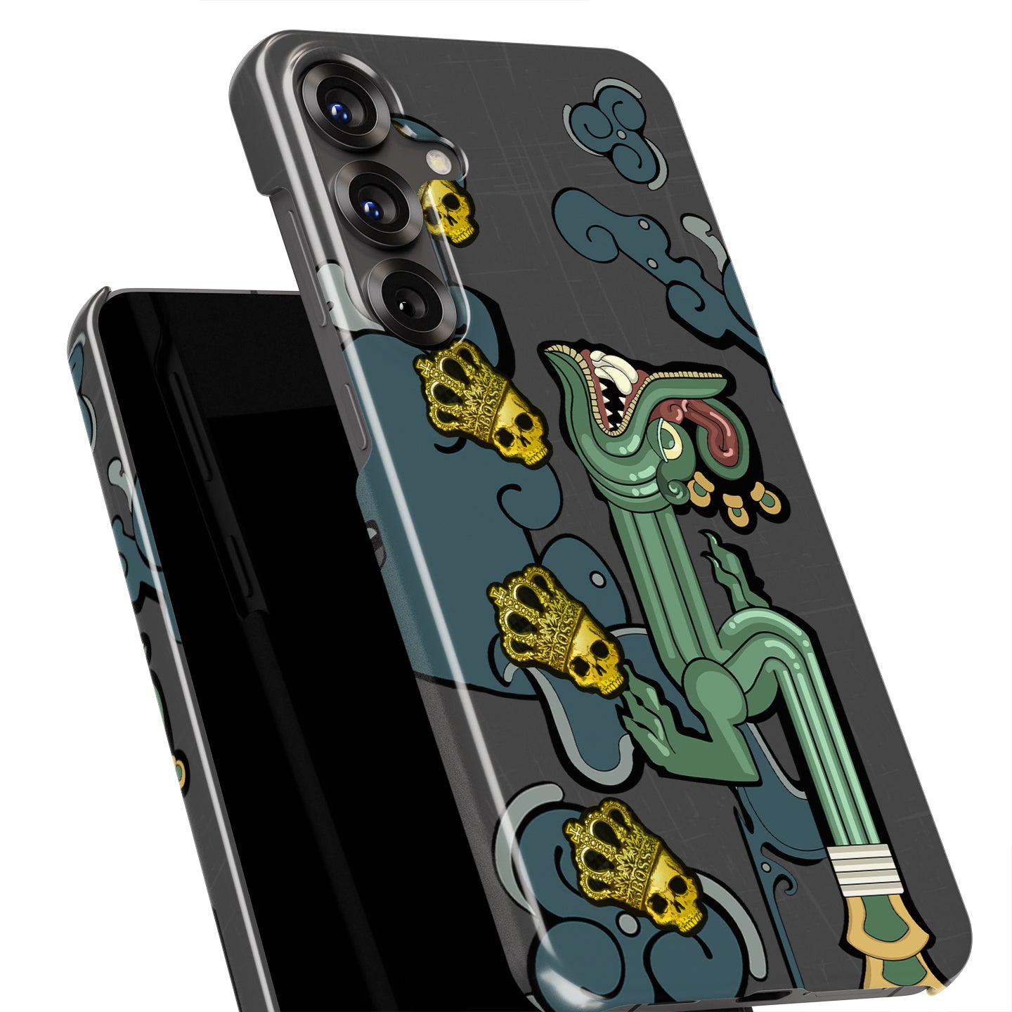 AK-47 Fire Serpent x4 Crown (Foil) Stickers CS:GO Phone Case for Samsung Galaxy | Premium Protection & Style