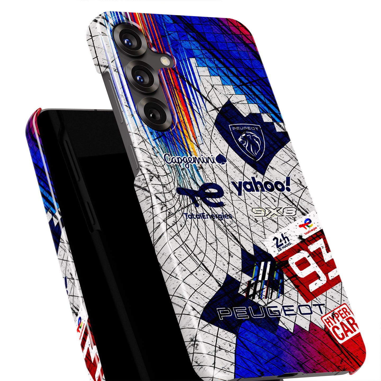 Peugeot 9X8 Le Mans 100th Anniversary Samsung Case – Race-Worn Hypercar Edition | DIZZY CASE