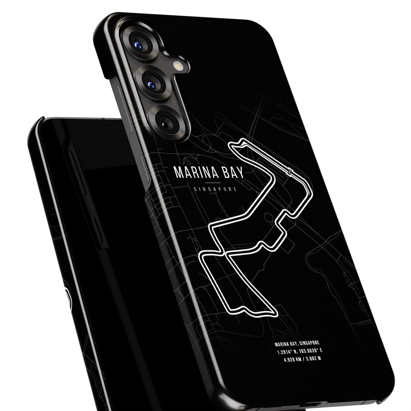 Marina Bay F1 Track Map Grand Prix - Samsung Phone Case | DIZZY CASE