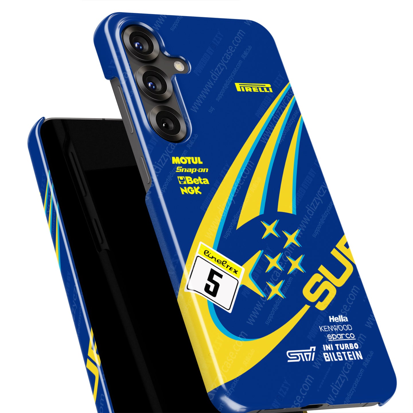 2001 Subaru Impreza S7 WRX STI Livery Phone Case - Rally Icon