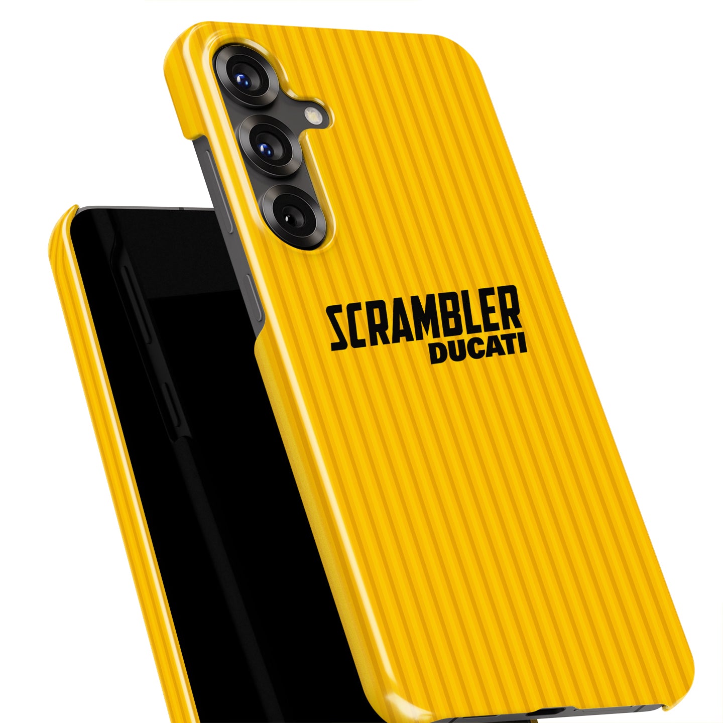 Scrambler Ducati Yellow Livery Phone Case: Sleek Style, Tough Protection
