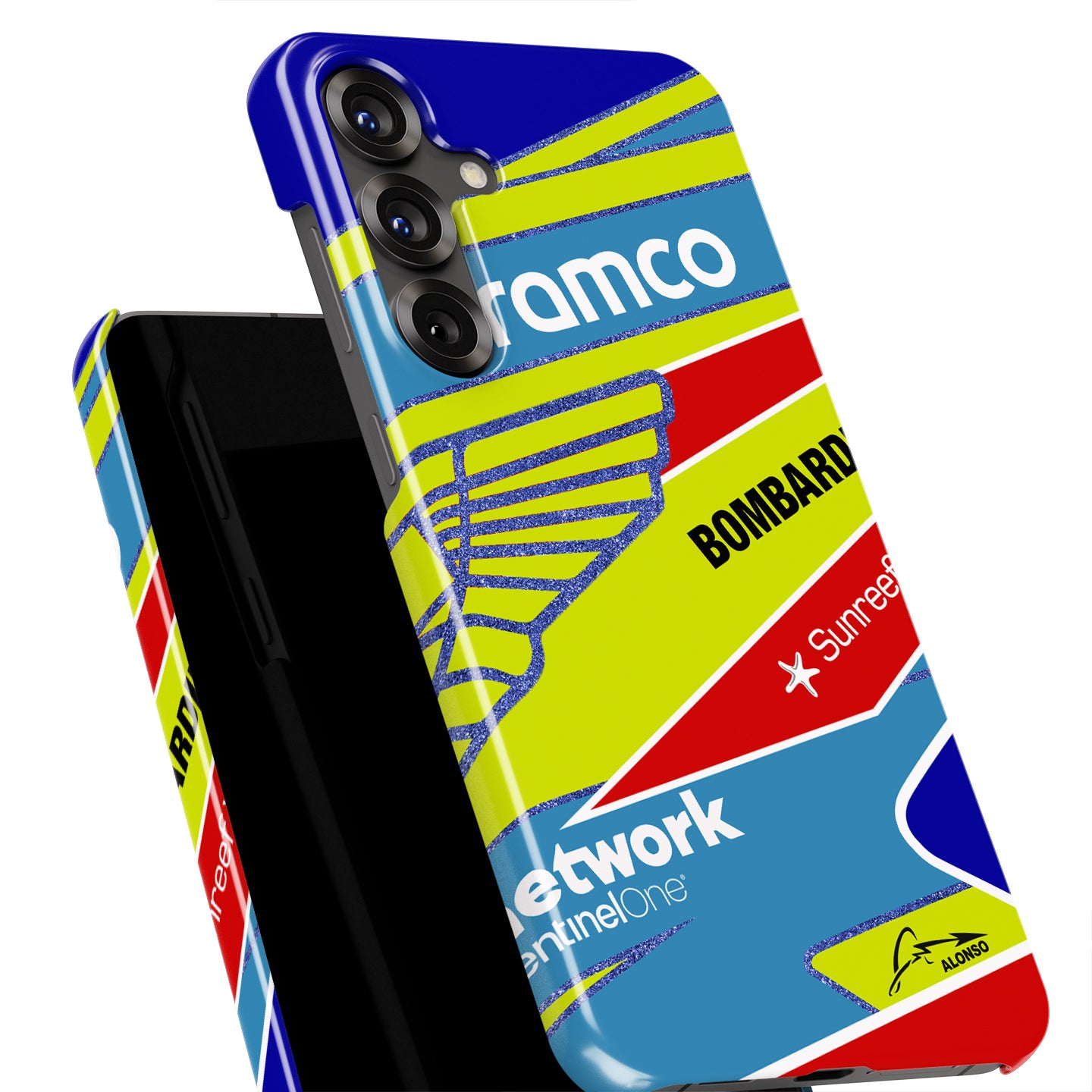 Fernando Alonso 2023 F1 Helmet Phone Case - Samsung Models | DIZZY CASE